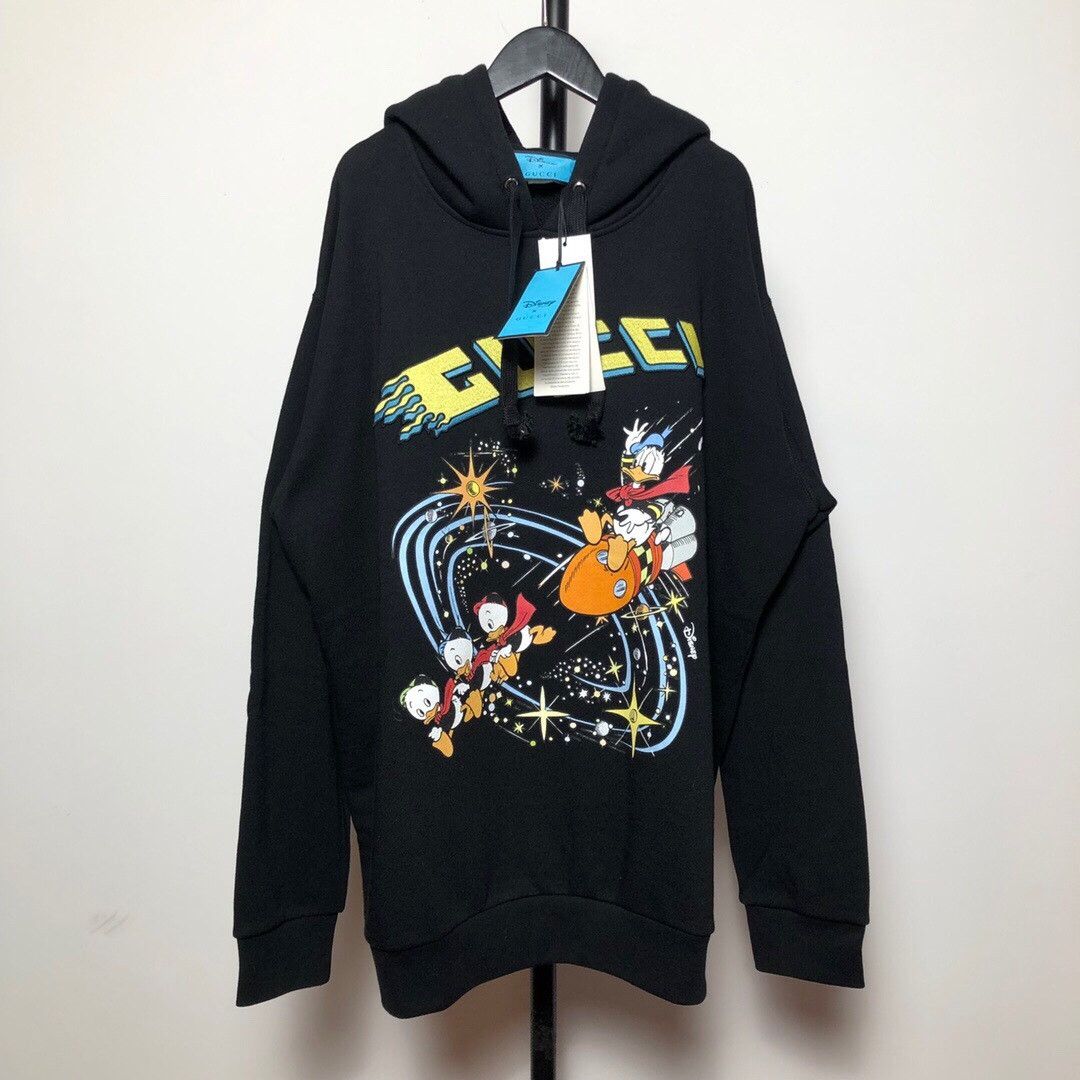 Gucci GUCCI Disney co-branded Donald Duck embroidered letter hood Size US XL / EU 56 / 4 - 1 Thumbnail
