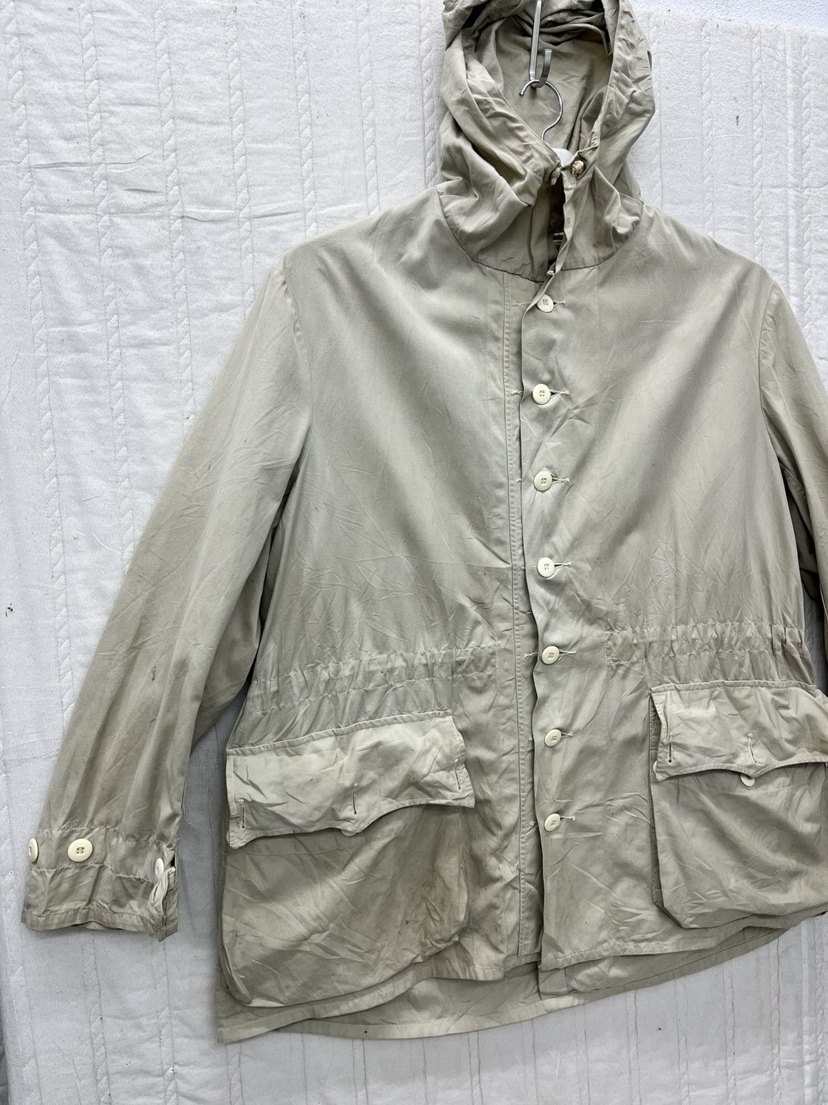 Vintage C-50 70'S SWEDISH ARMY M-62 SNOW PARKA SMOCK Size US L / EU 52-54 / 3 - 2 Thumbnail