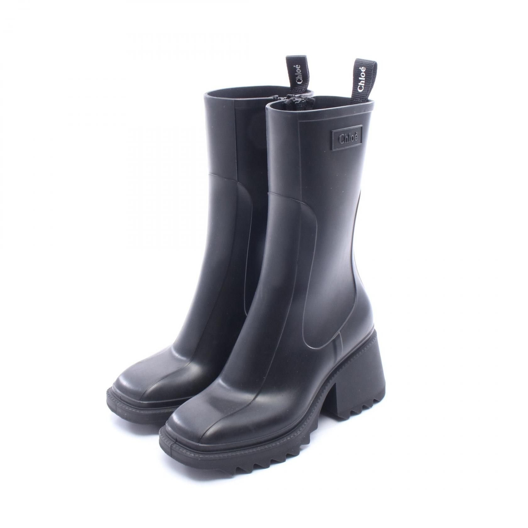 Chloe Chloe Chloe Betty Rubber Boots Plastic / Synthetic Shoes DUTY FREE for USA Size ONE SIZE - 1 Thumbnail