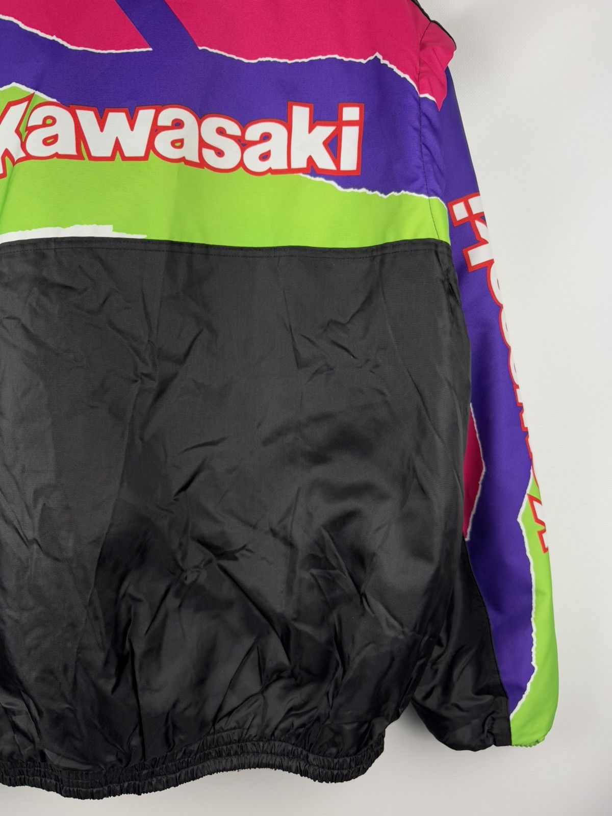Vintage Kawasaki Vintage Racing Big Logo Transformer Jacket Size US XXL / EU 58 / 5 - 18 Thumbnail
