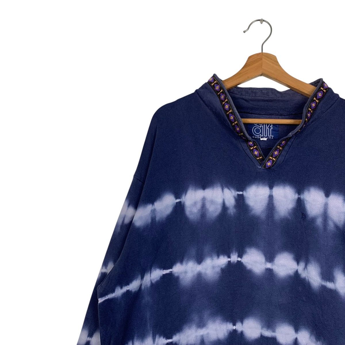 ALF Made in Usa Tie Dye Pullover Jumper #1608-C72