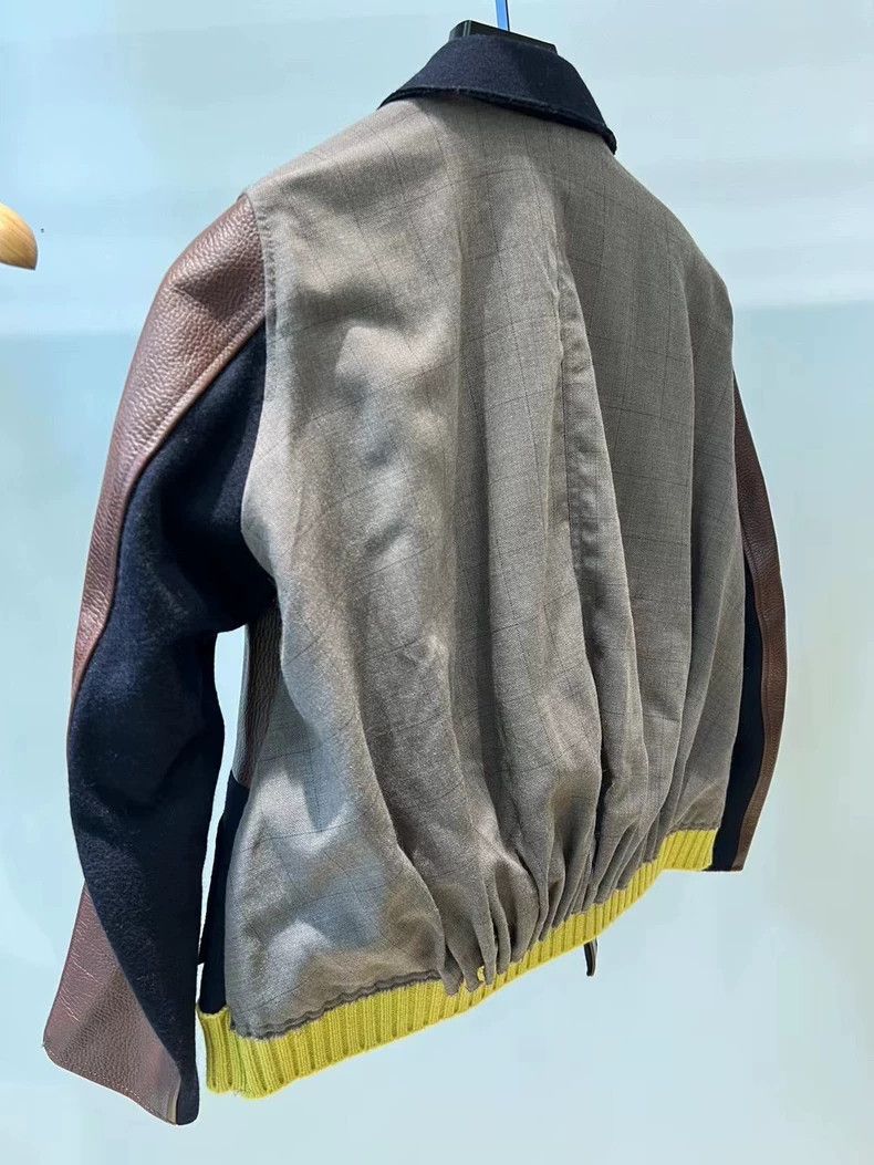 Undercover undercover size 2 Takahashi women's cowhide patchwork jacke Size M / US 6-8 / IT 42-44 - 2 Thumbnail