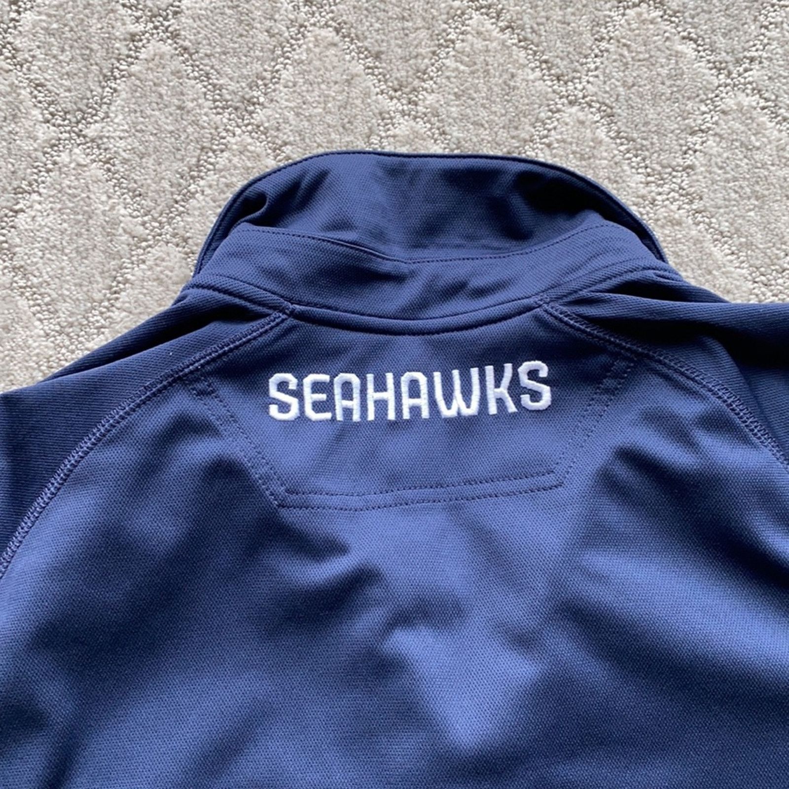 Reebok Reebok NFL SEAHAWKS long sleeve tee football blue sz L Size US L / EU 52-54 / 3 - 7 Thumbnail