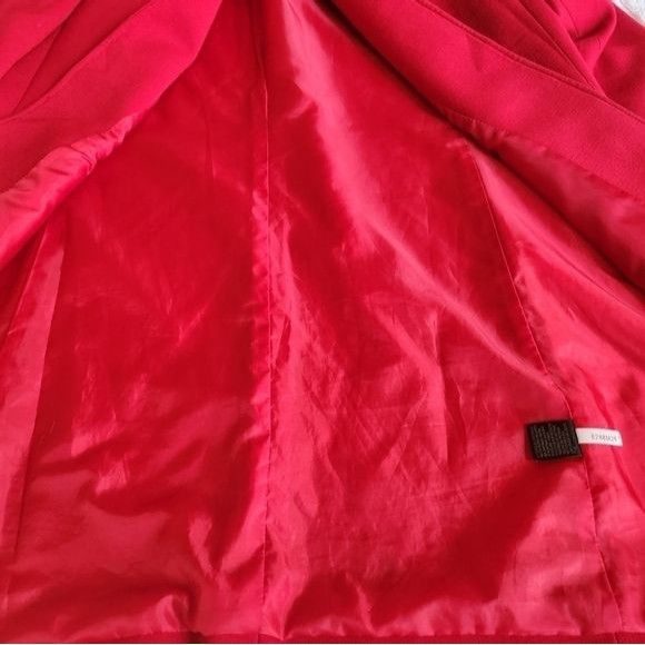 Vintage Tahari Arthur S. Levine Red Lined Sz. 14 Jacket with Pockets Size XL / US 12-14 / IT 48-50 - 7 Thumbnail