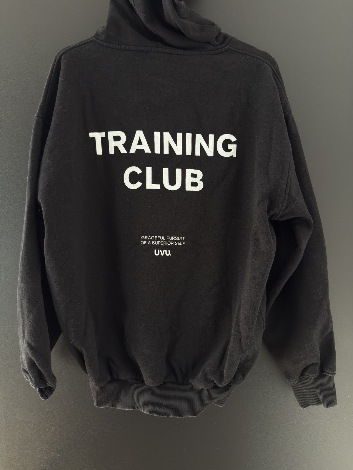 UVU UVU - Black Training Club Hoodie size S Size US S / EU 44-46 / 1 - 6 Thumbnail