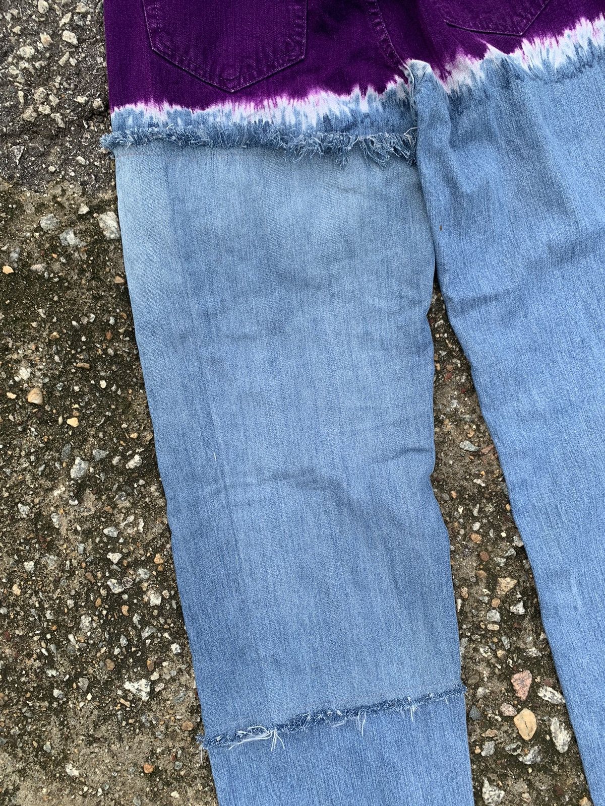 Fendi FENDI TIE DYE DENIM JEANS Size 29" - 6 Thumbnail
