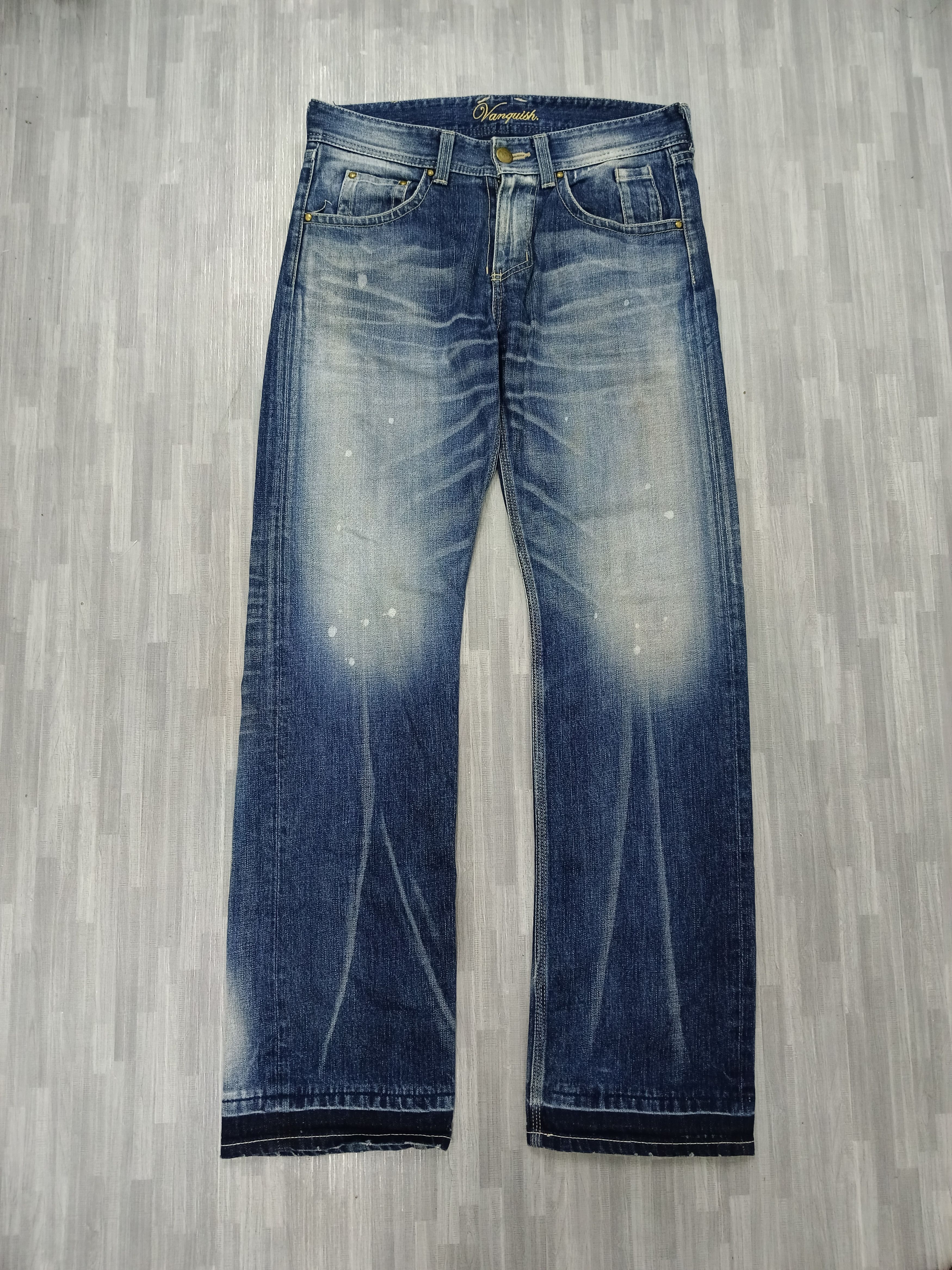Vanquish DiSTRESSED VANQUISH DENIM PANTS Size US 32 / EU 48 - 2 Thumbnail