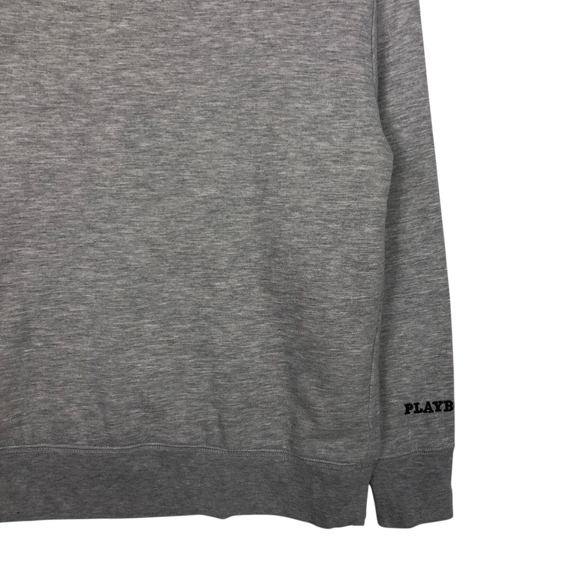 Japanese Brand Playboy Bunny Logo Sweatshirt Gray Long Sleeve Crewneck Size US L / EU 52-54 / 3 - 6 Thumbnail