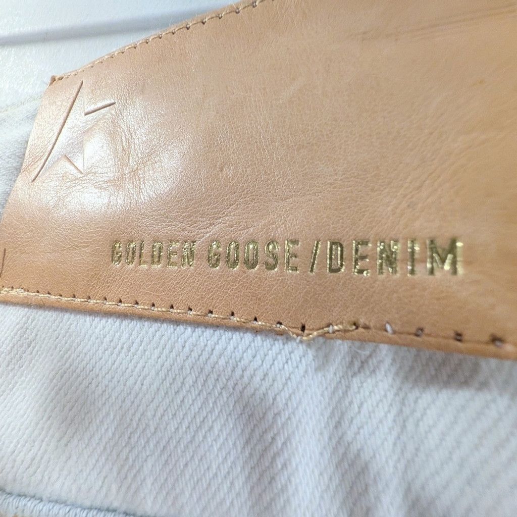 Golden Goose Golden Goose Pale Blue Flare Jeans Size 27" / US 4 / IT 40 - 8 Thumbnail