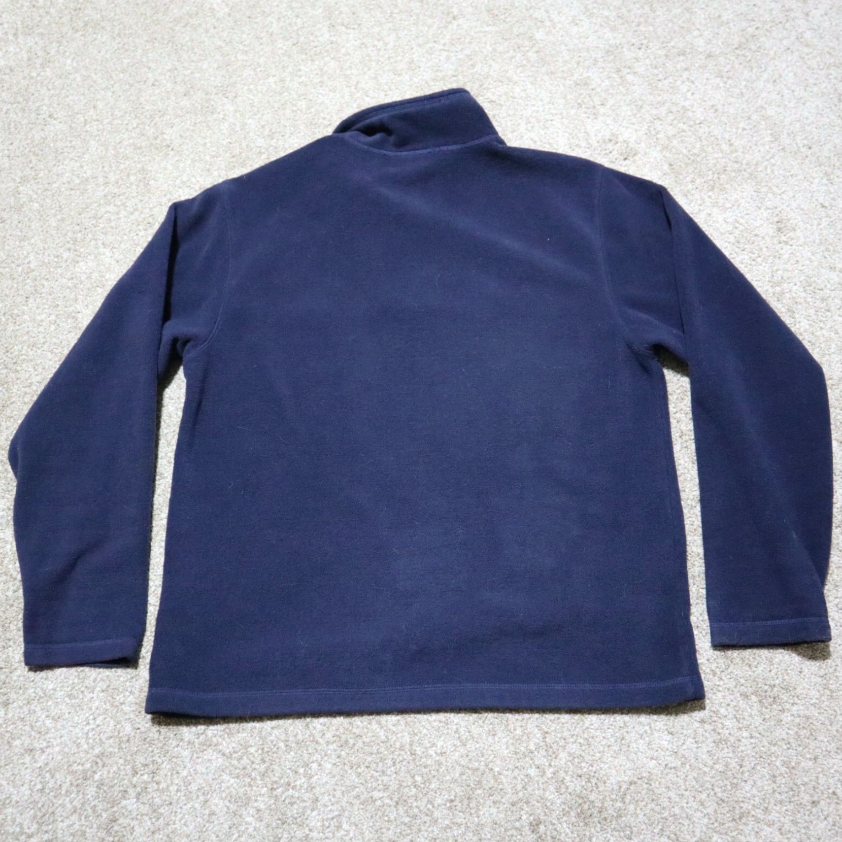 Vintage Foot Locker Jacket 1/4 Zip Blue Fleece Pullover Sweater Warm Men's Size M Medium Size US M / EU 48-50 / 2 - 7 Thumbnail