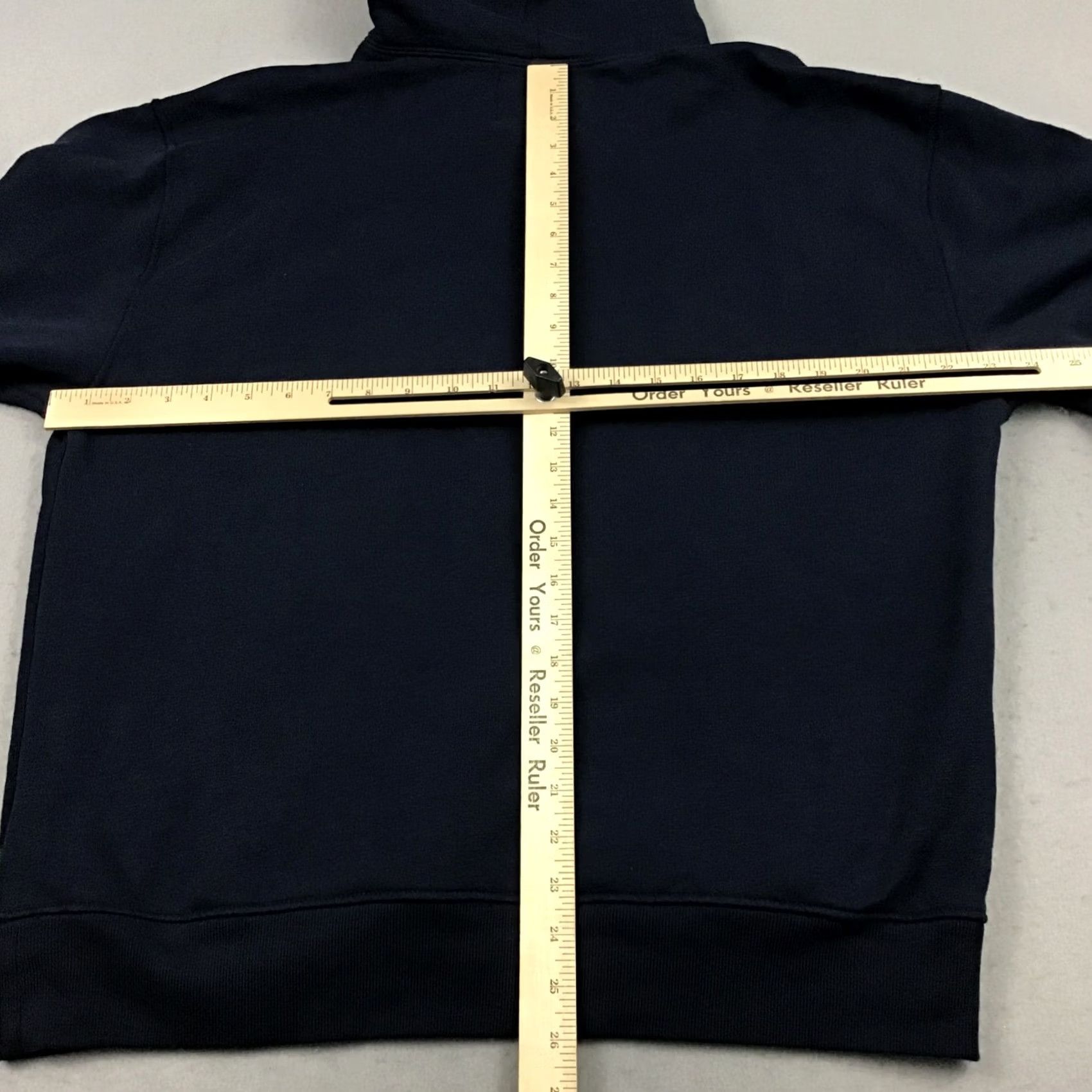 J.Crew J. Crew Hoodie Mens Large Blue Logo Pullover Sweatshirt Size US L / EU 52-54 / 3 - 4 Thumbnail
