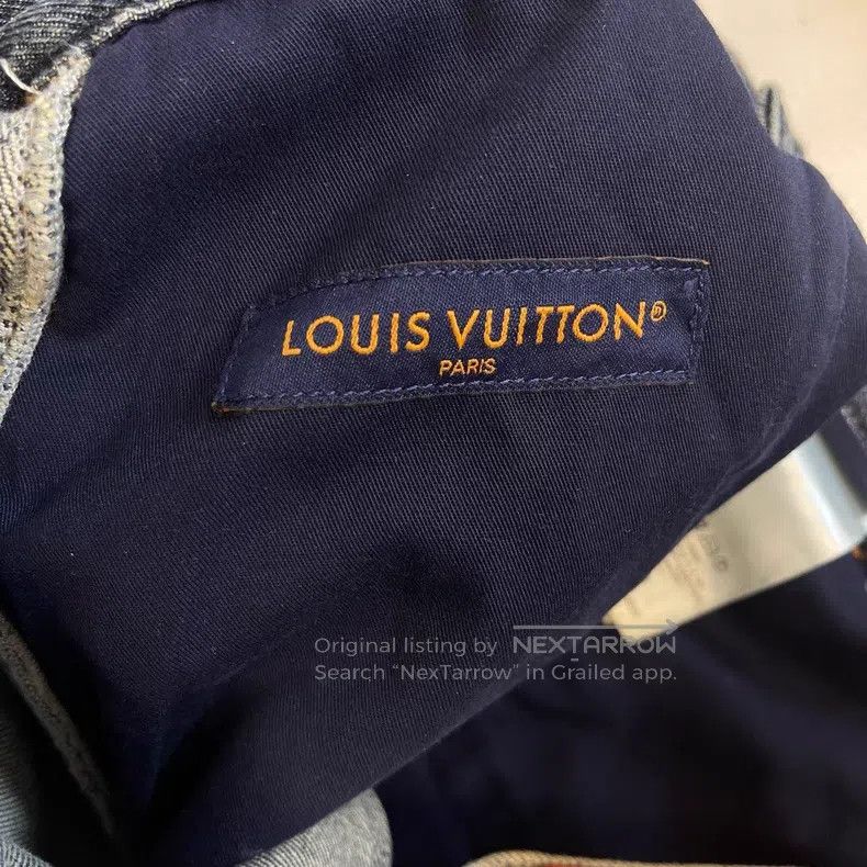 Louis Vuitton Louis Vuitton Embossed presbyopic jeans Size US 34 / EU 50 - 5 Thumbnail