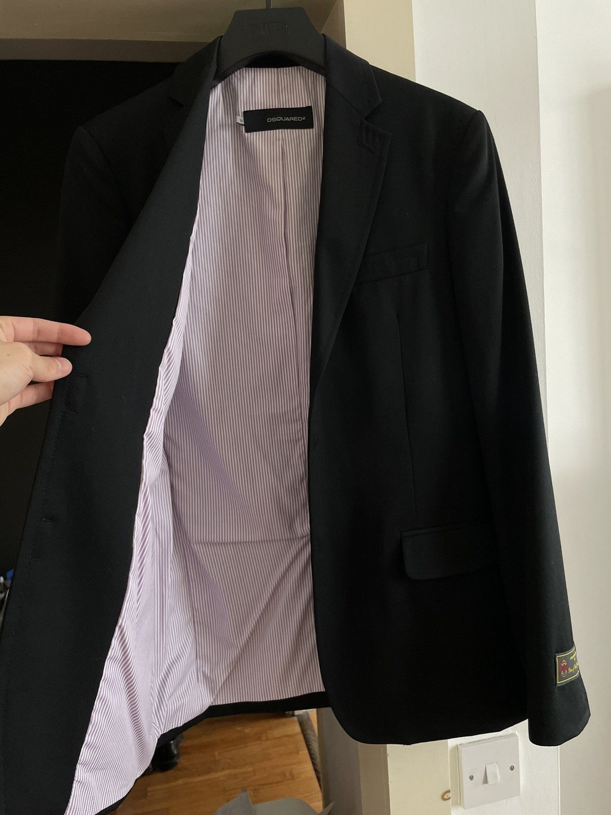Dsquared2 Dsquared2 mens wool suit blazer Size 50R - 2 Thumbnail