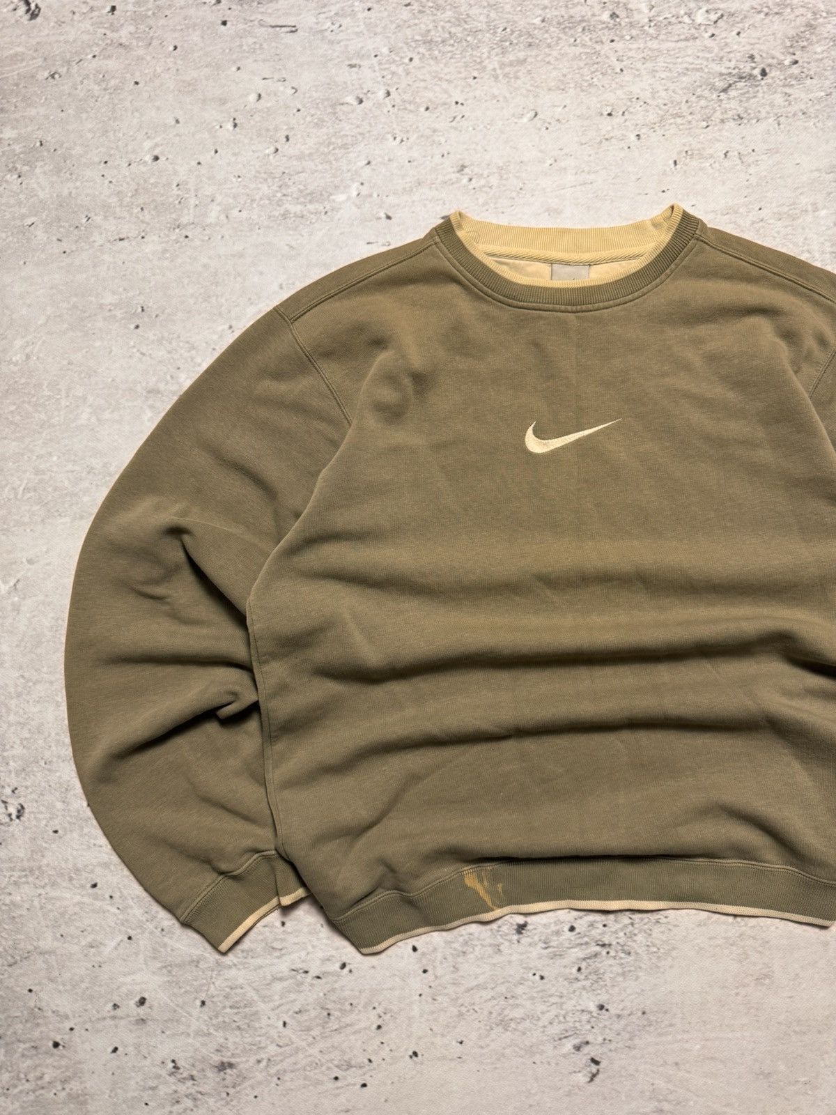 Nike × Vintage NIKE VINTAGE CENTER LOGO OVERSIZE BOXY SWEATSHIRT Size US M / EU 48-50 / 2 - 2 Thumbnail