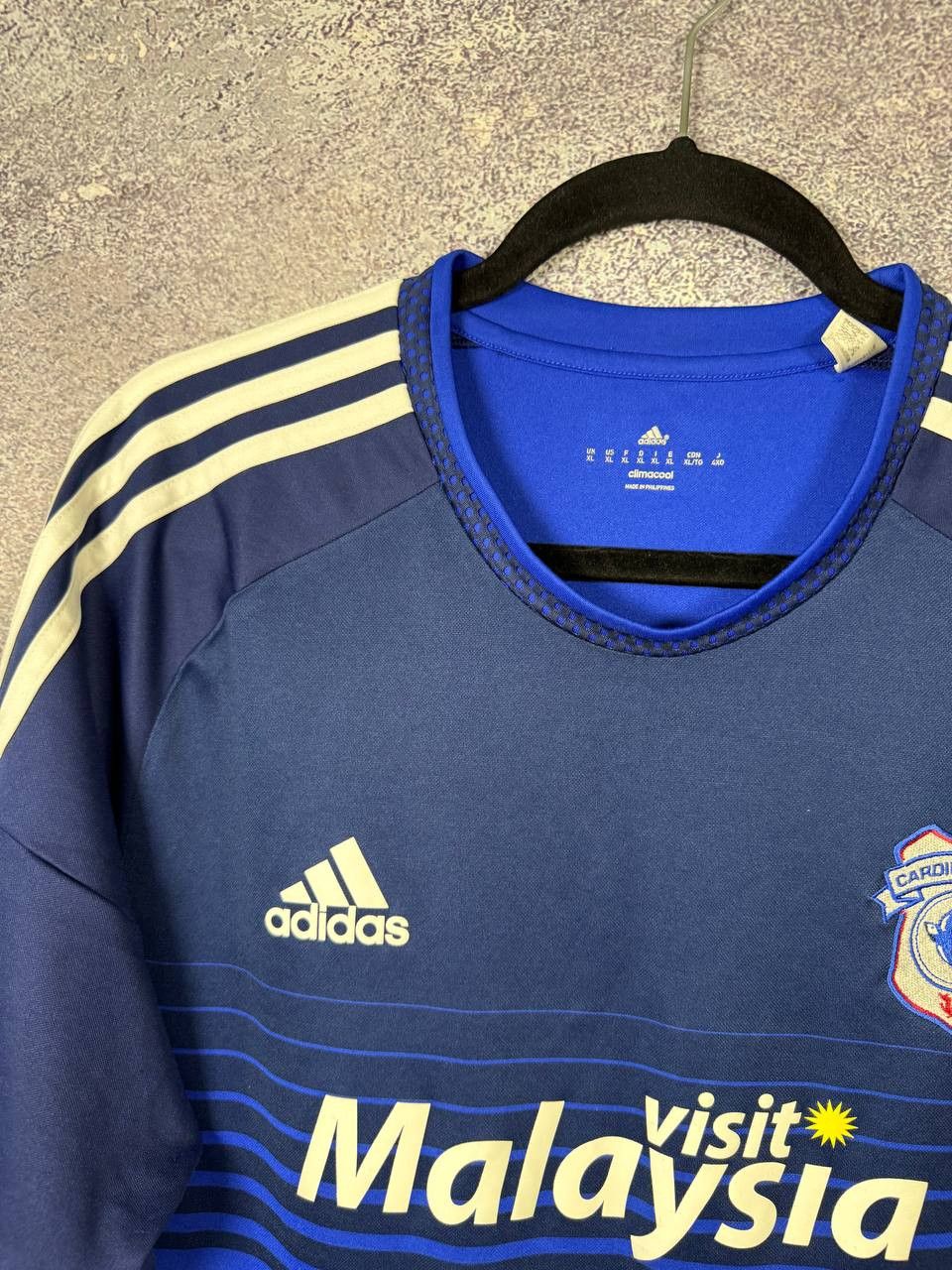 Adidas Vintage Cardiff City 2015/16 Adidas Soccer Jersey XL Size Size US XL / EU 56 / 4 - 8 Thumbnail