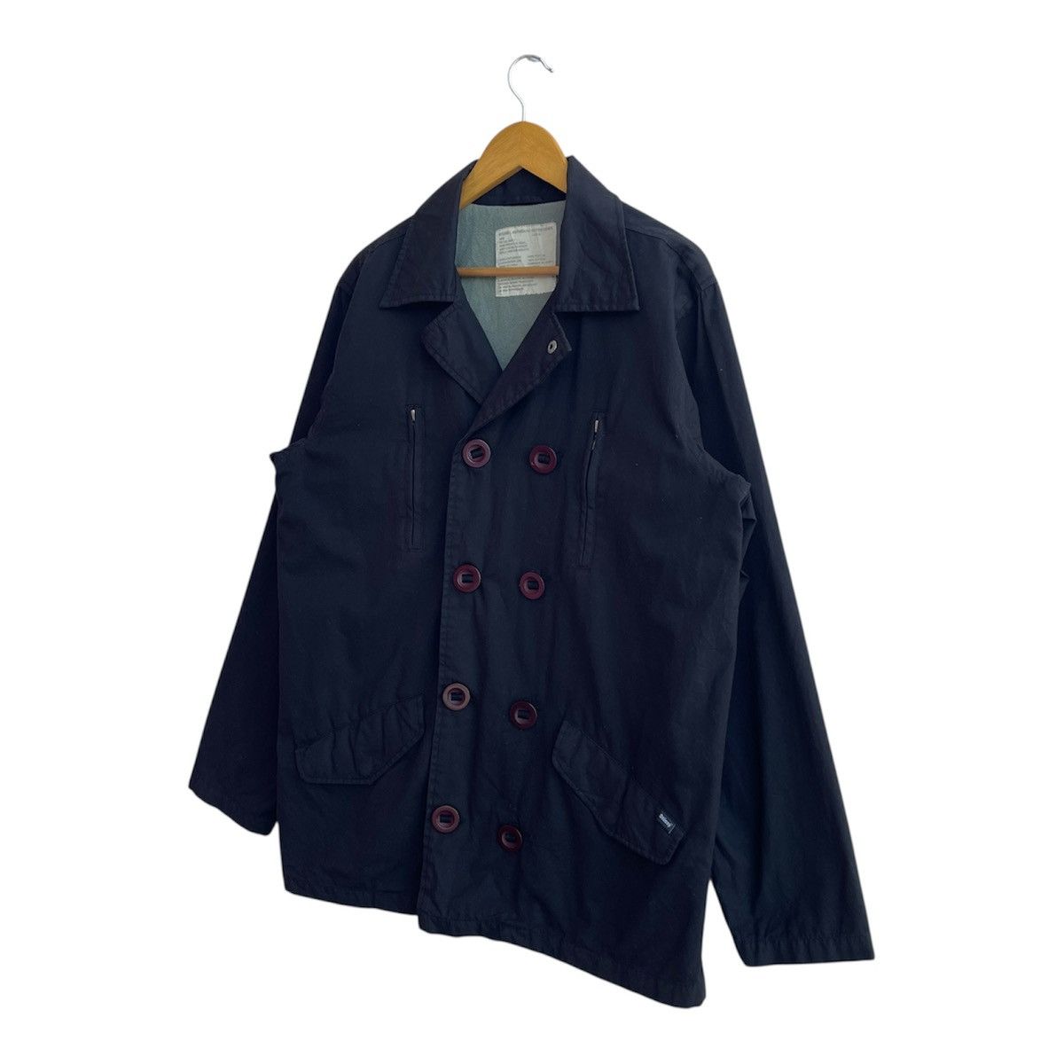Stussy Stüssy Deck Jacket—U.S. Navy Double Breasted Workwear Jacket Size US L / EU 52-54 / 3 - 4 Thumbnail