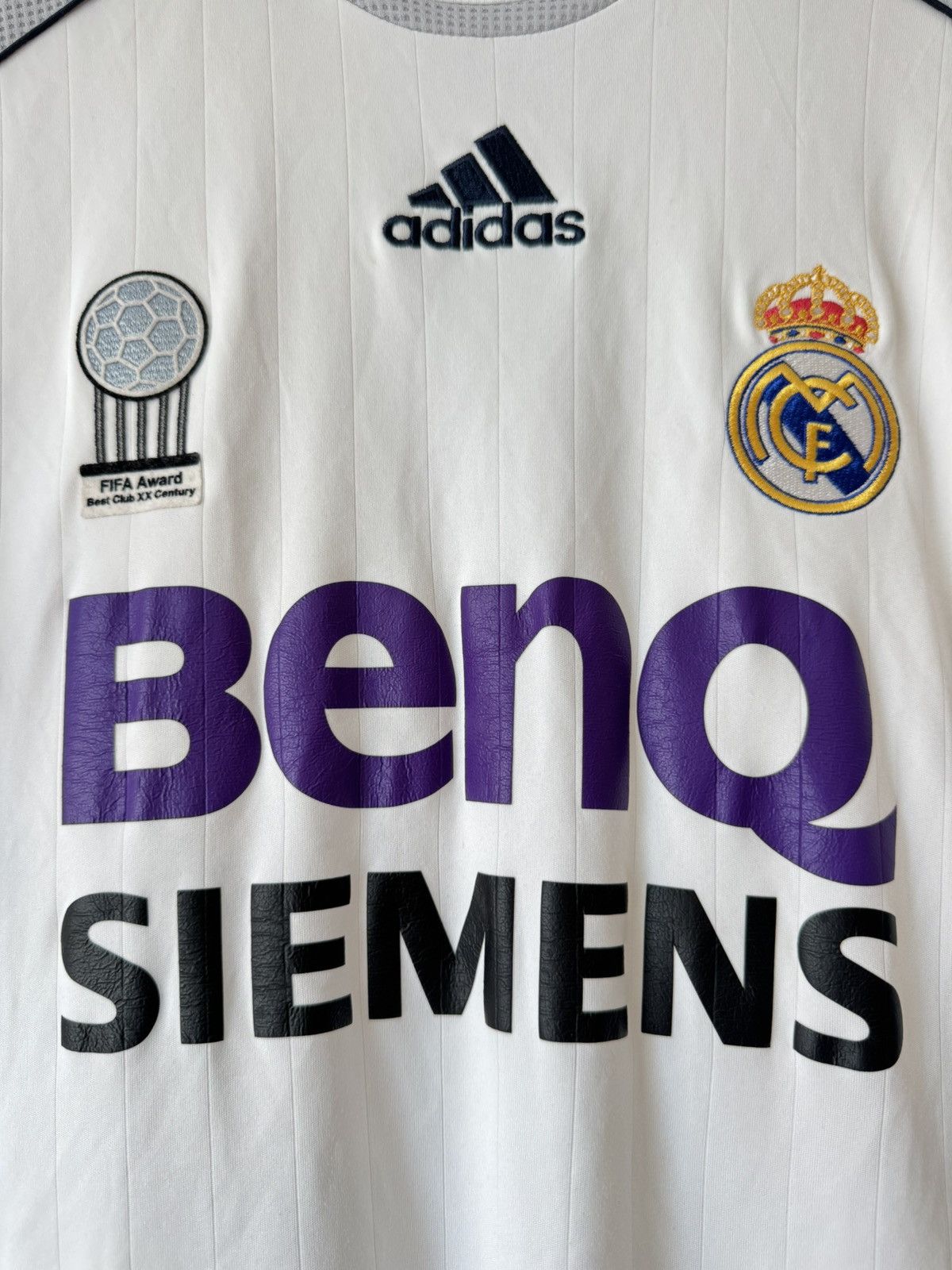 Adidas Vintage Real Madrid 2006-2007 Nistelrooy Home Soccer Jersey Size US S / EU 44-46 / 1 - 10 Thumbnail