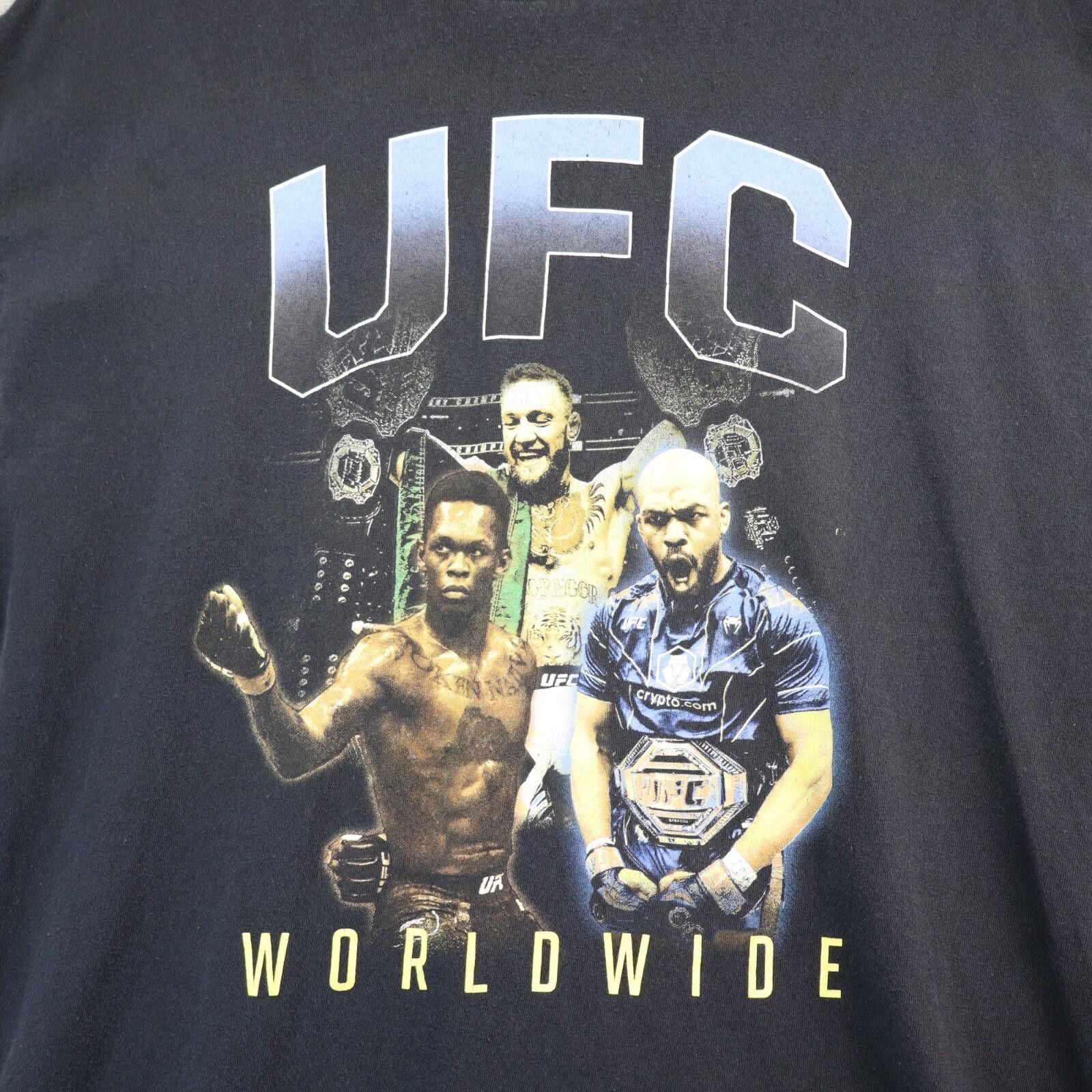 UFC UFC Worldwide Men XL Black Short Sleeve Shirt Conor Mcgregor Size US XL / EU 56 / 4 - 2 Thumbnail