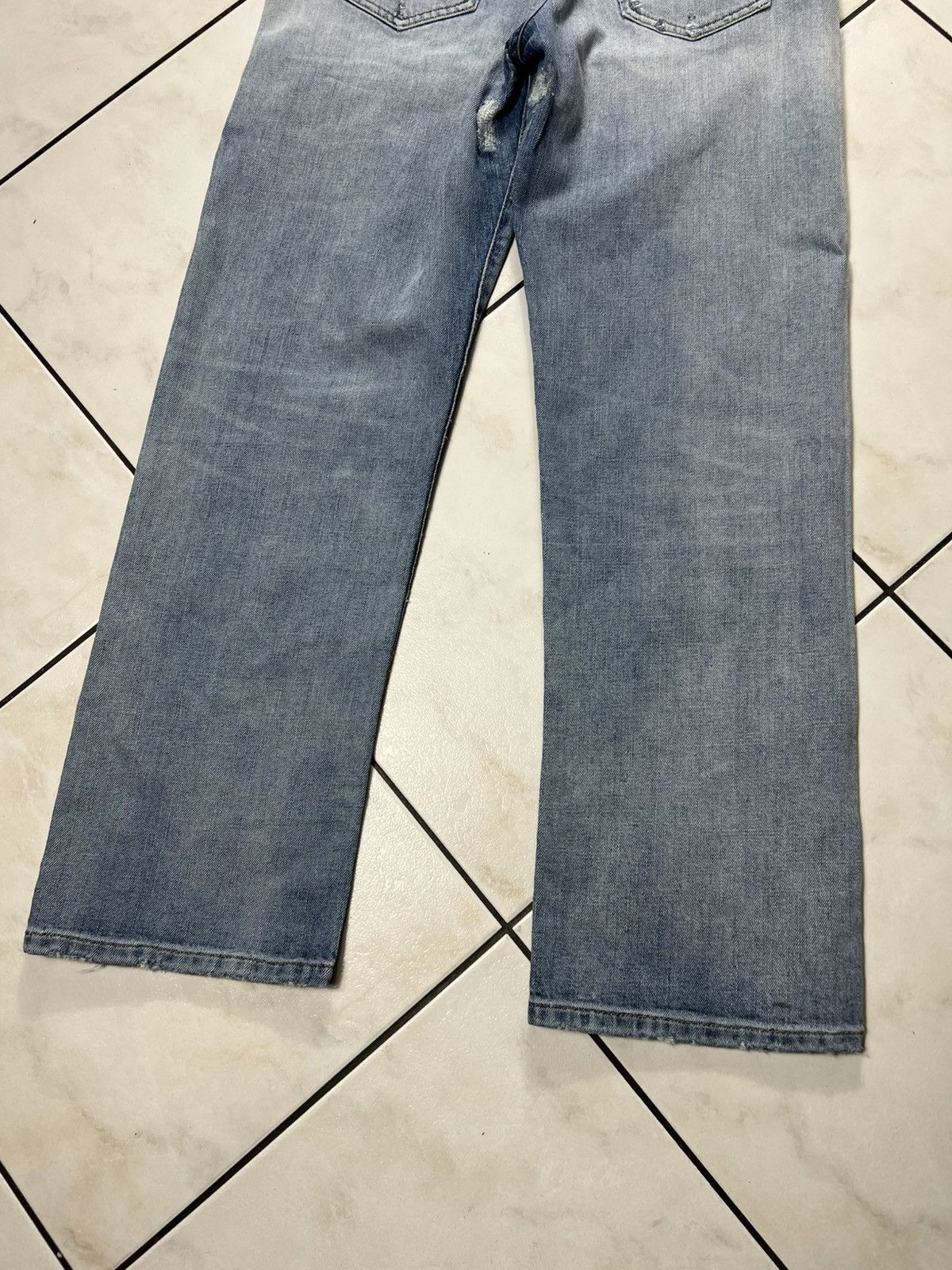 Diesel Vintage Diesel D-reggy y2k washed distressed denim jeans Size 27" / US 4 / IT 40 - 13 Thumbnail