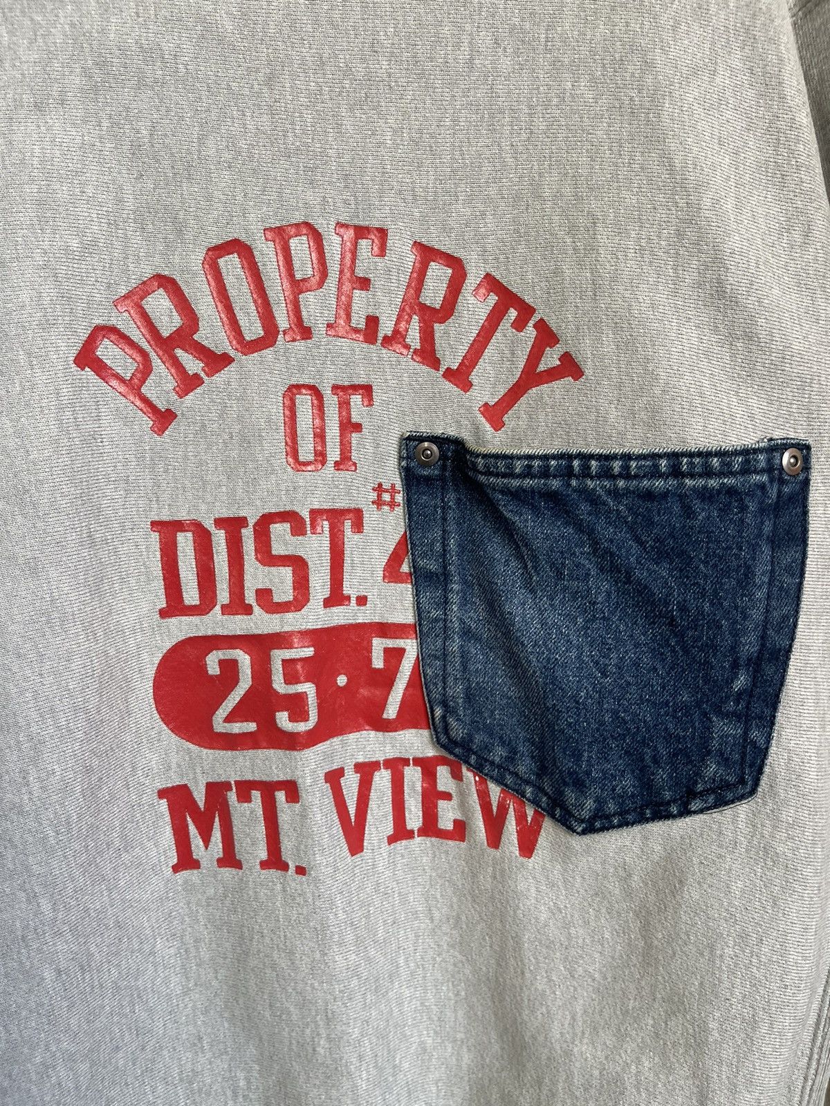 Champion Vintage Champion Reverse Weave Property Single Denim Pocket Size US M / EU 48-50 / 2 - 3 Thumbnail