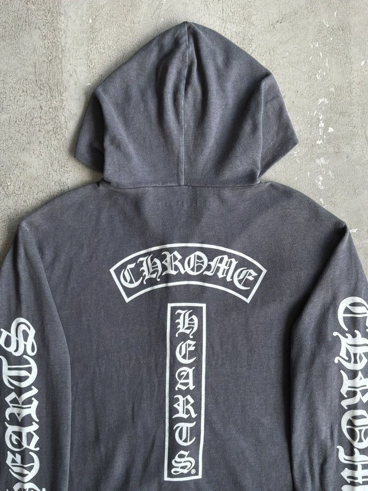 Chrome Hearts 2000s Chrome Hearts - T-Bar Script - Zip Hoodie Size US L / EU 52-54 / 3 - 4 Thumbnail