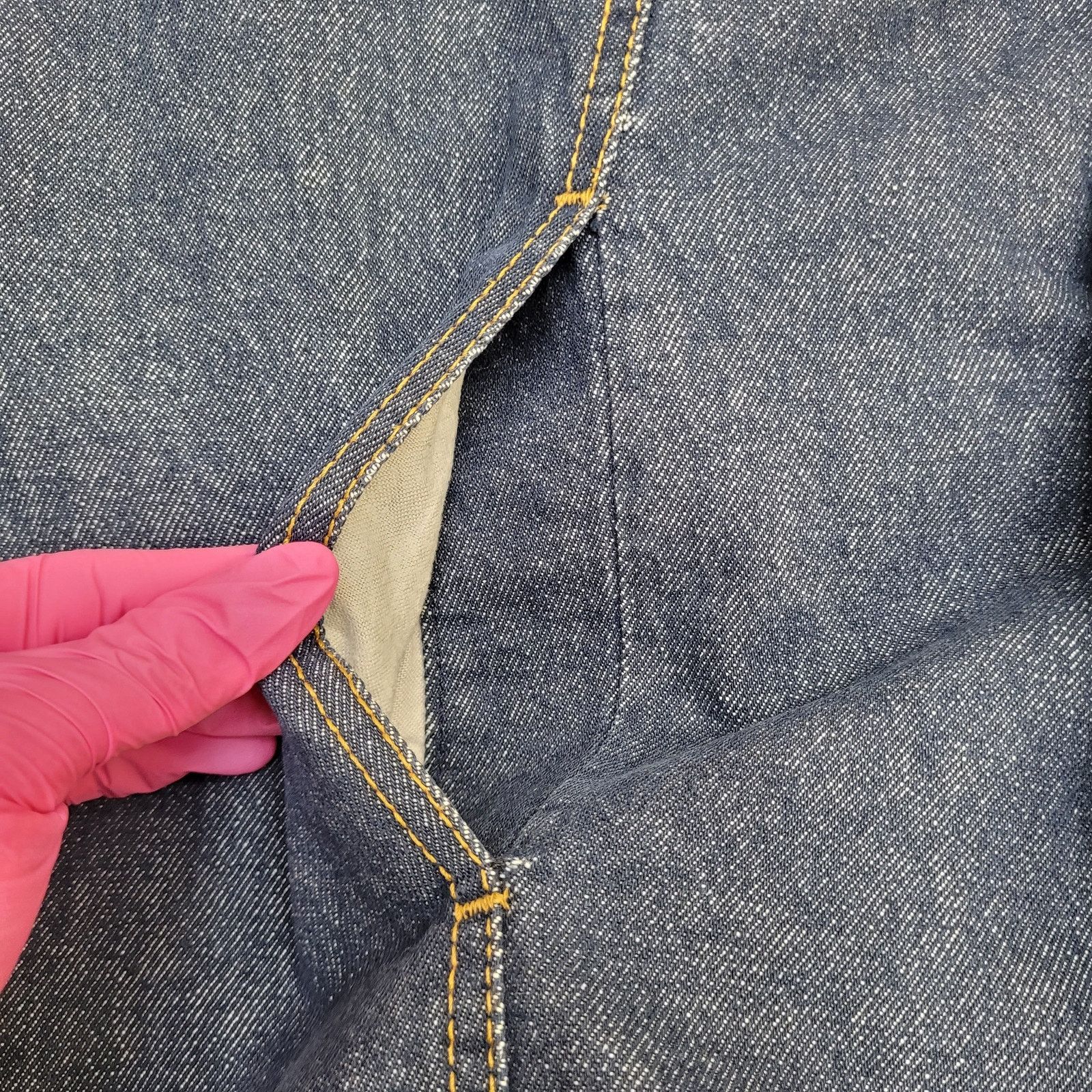 Sears VTG SEARS Roebucks Jean Jacket XL Sherpa Lined Denim Coat Size US XL / EU 56 / 4 - 6 Thumbnail