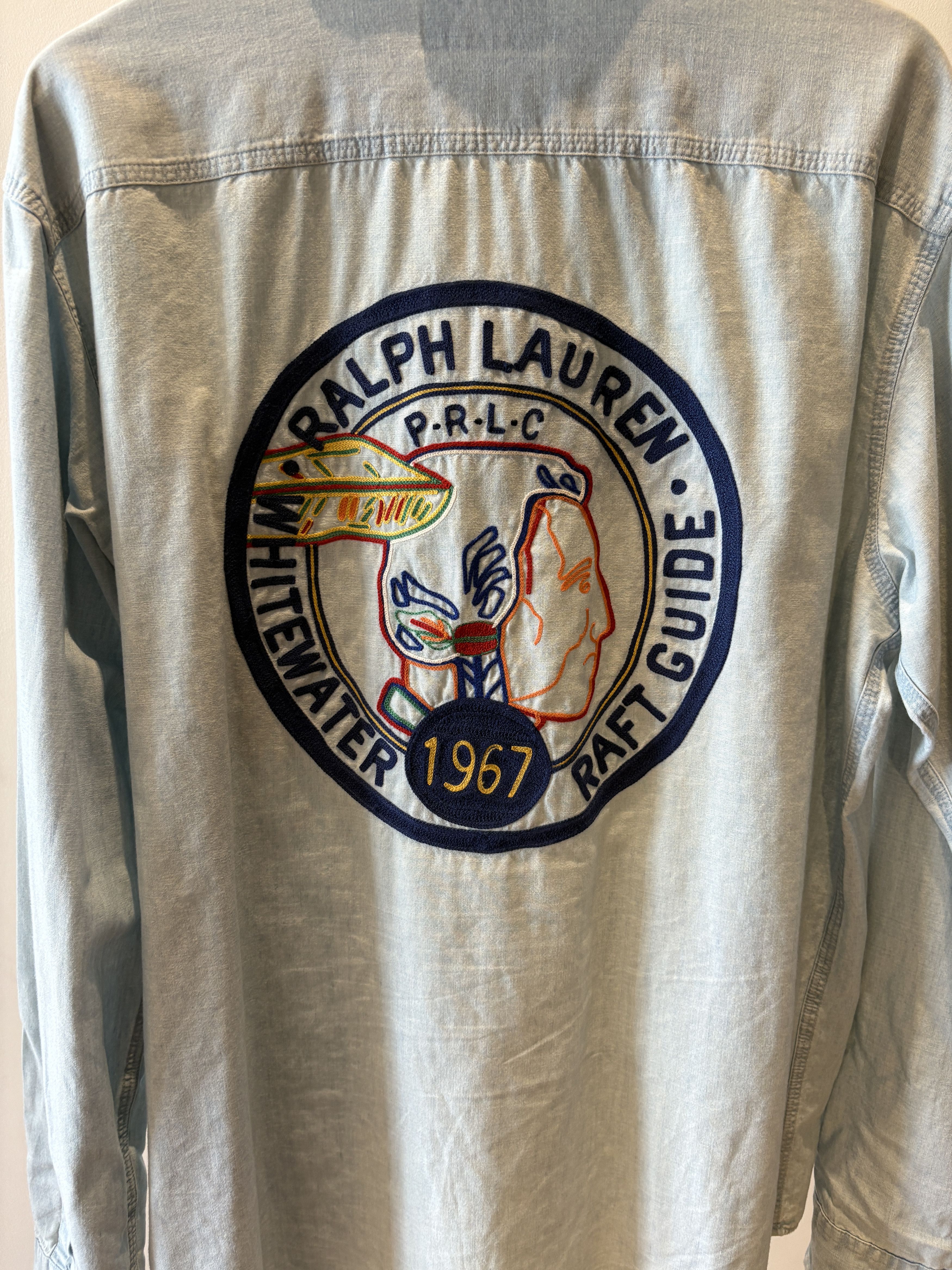 Polo Ralph Lauren White Water Raft Guide Shirt Size US L / EU 52-54 / 3 - 7 Thumbnail