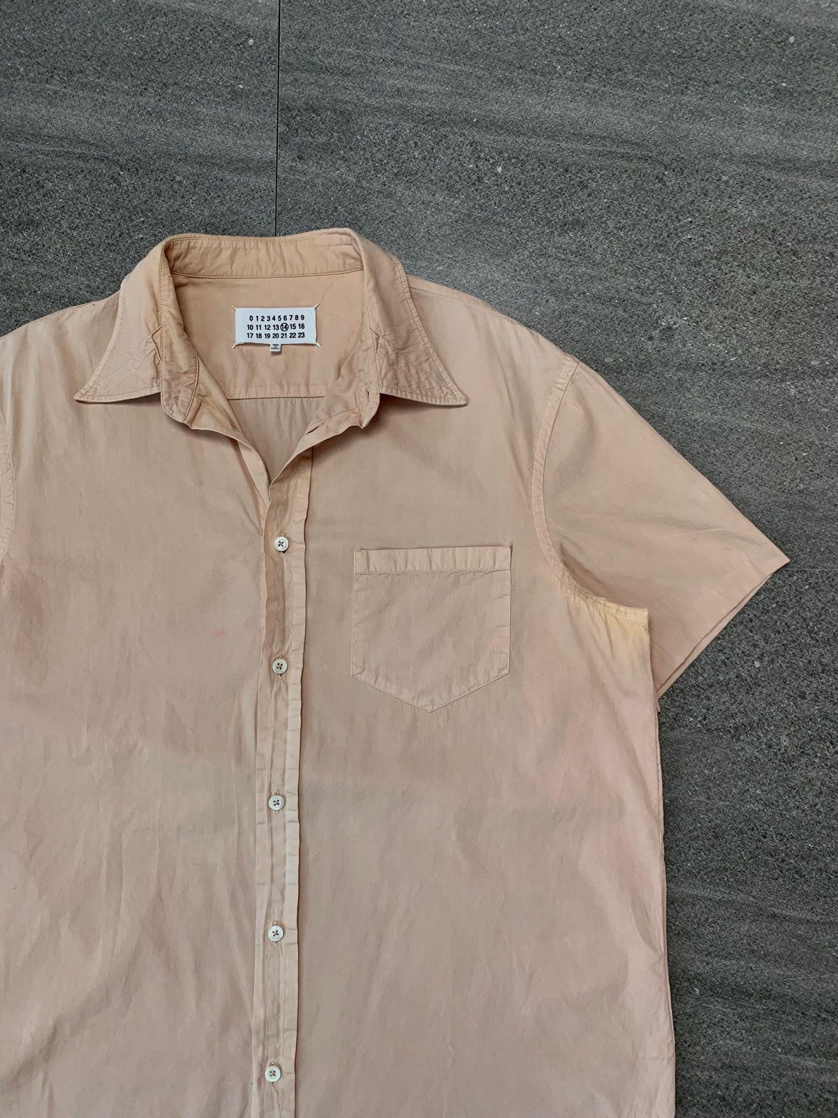 Maison Margiela FREE TAX! Cotton Silk Blend Shirt - Medium Size US M / EU 48-50 / 2 - 3 Thumbnail