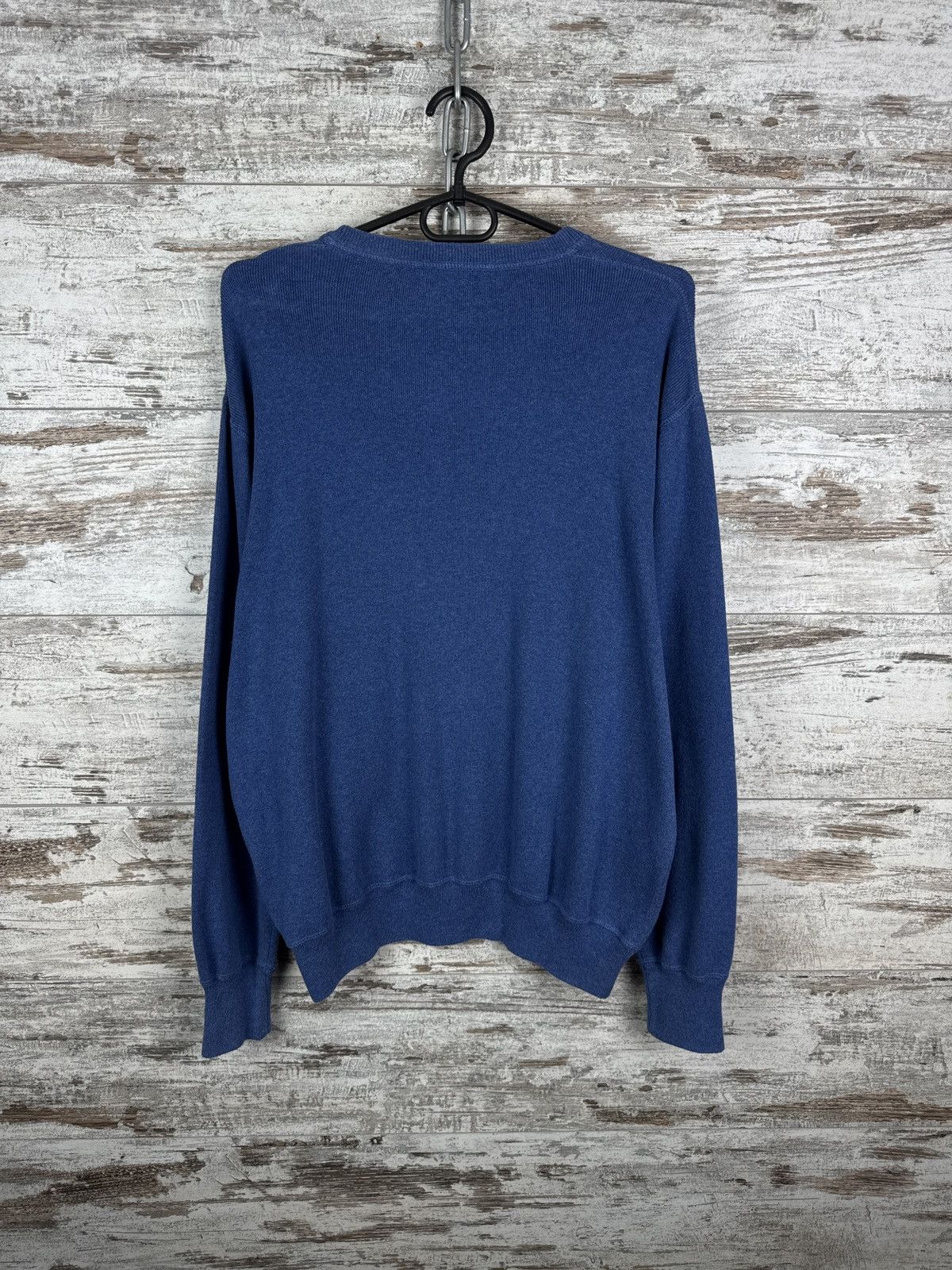 Polo Ralph Lauren × Vintage Mens Vintage Polo Ralph Lauren sweaters blue sweatshirt Size US M / EU 48-50 / 2 - 8 Thumbnail