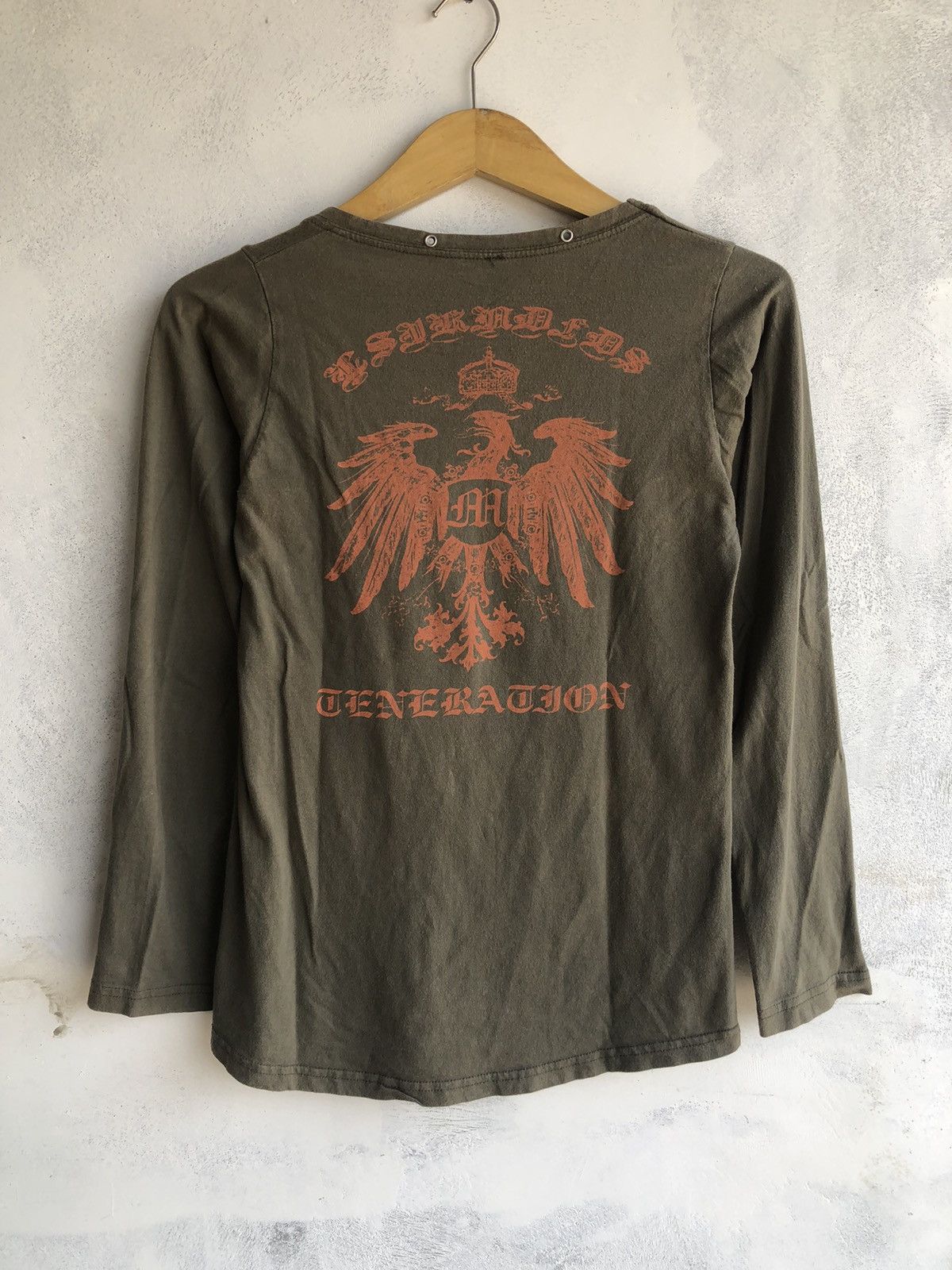 Hysteric Glamour Japanese Studded Poem Long sleeve Ifsixwasnine Style Size US M / EU 48-50 / 2 - 2 Thumbnail