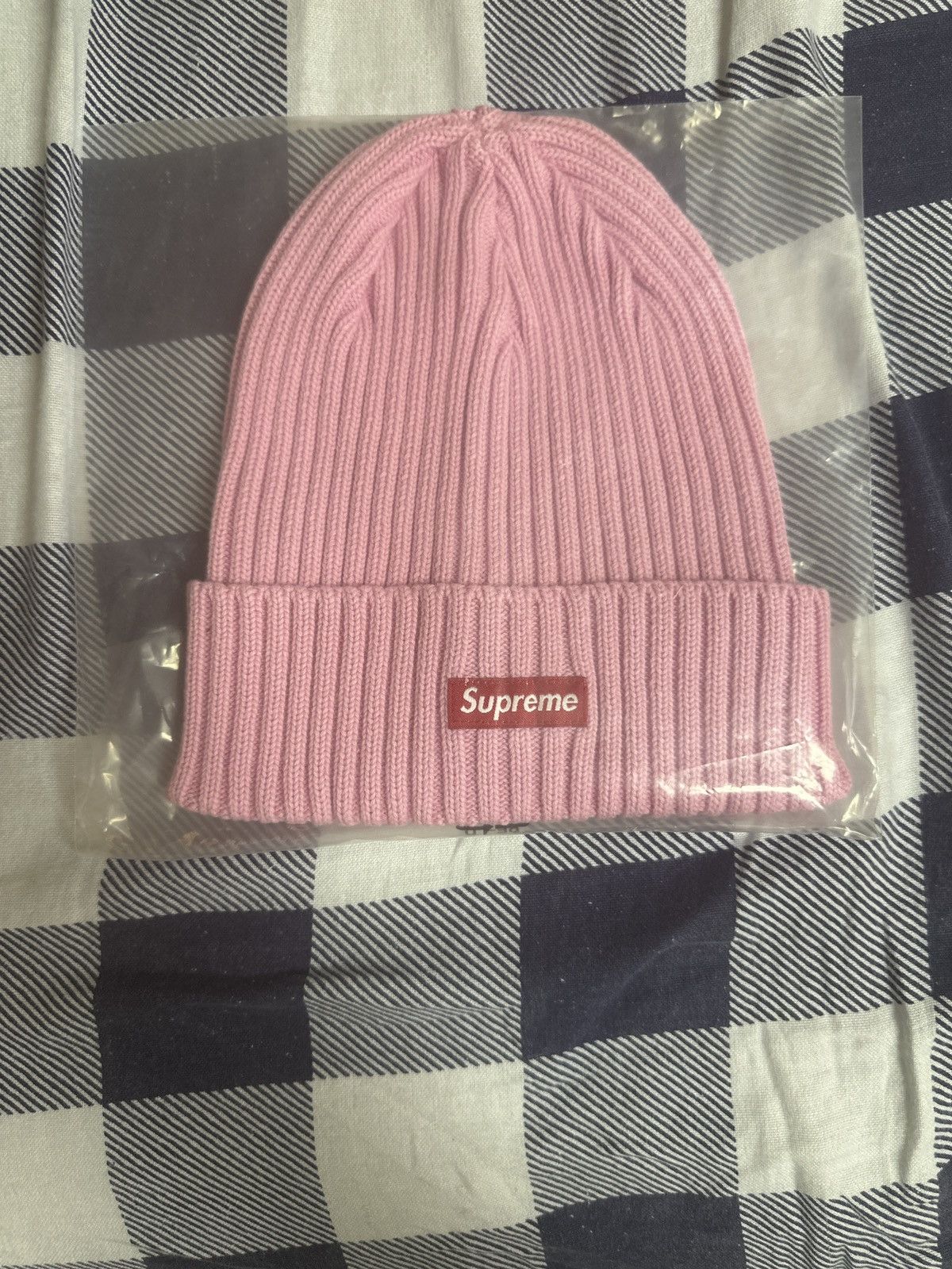 Supreme Supreme overdyed knit beanie salmon | Grailed
