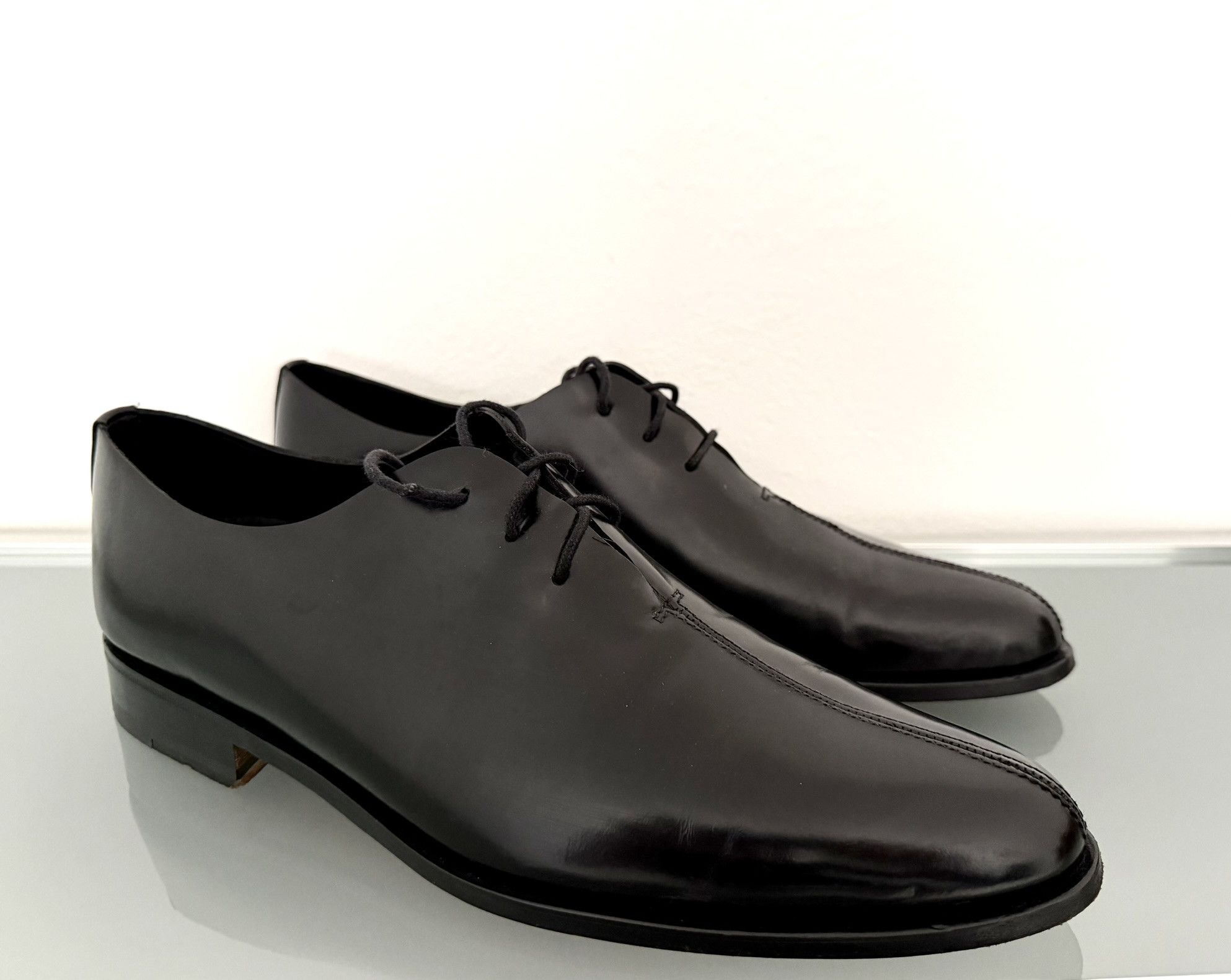 Helmut Lang Helmut Lang Minimal Derby Shoes Black 44 Size US 11 / EU 44 - 1 Thumbnail