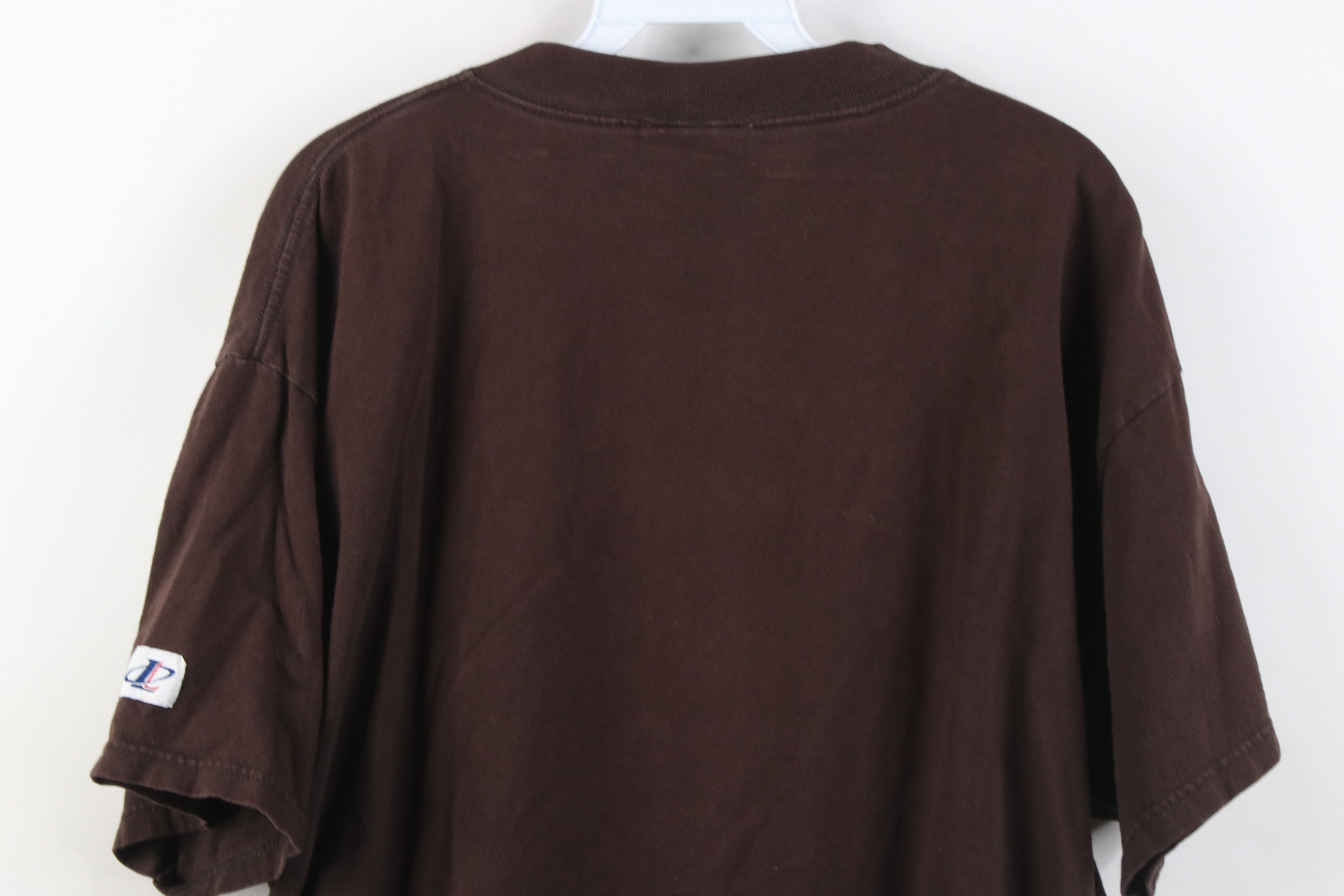 Vintage Vintage 90s Spell Cleveland Browns Football T-Shirt Brown Size US L / EU 52-54 / 3 - 13 Thumbnail