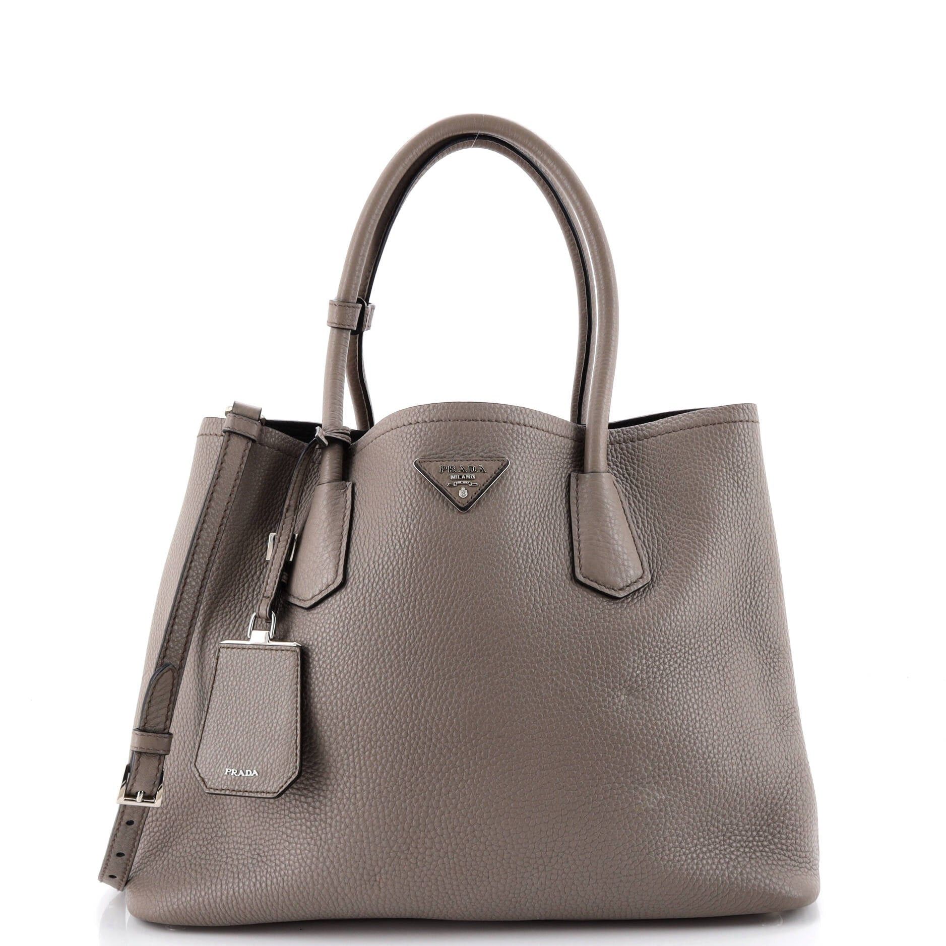 Prada Cuir Double Tote Size ONE SIZE - 1 Thumbnail