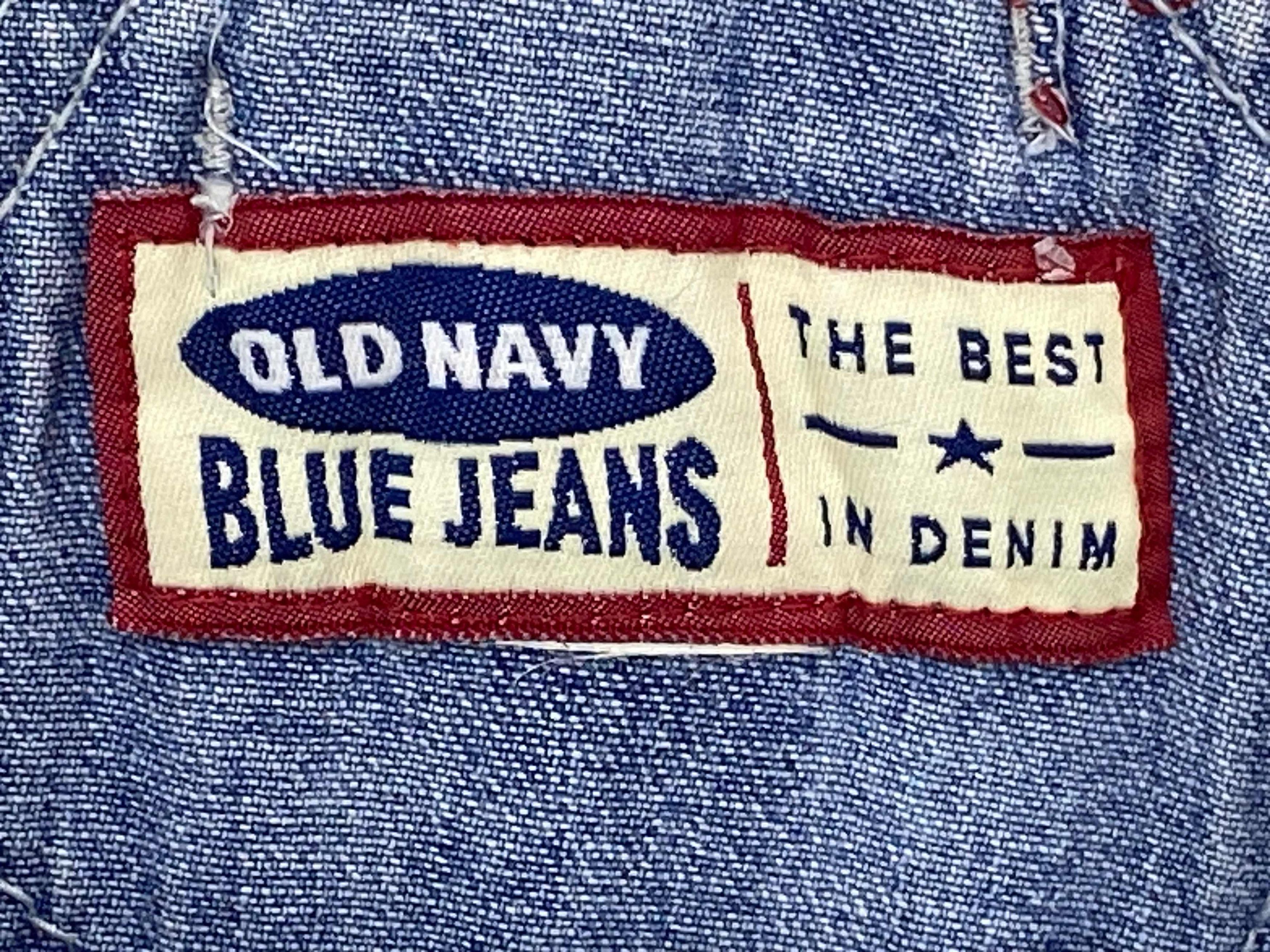 Old Navy Old Navy Carpenter Bib Overalls Light Wash Jeans Size US 39 - 12 Thumbnail