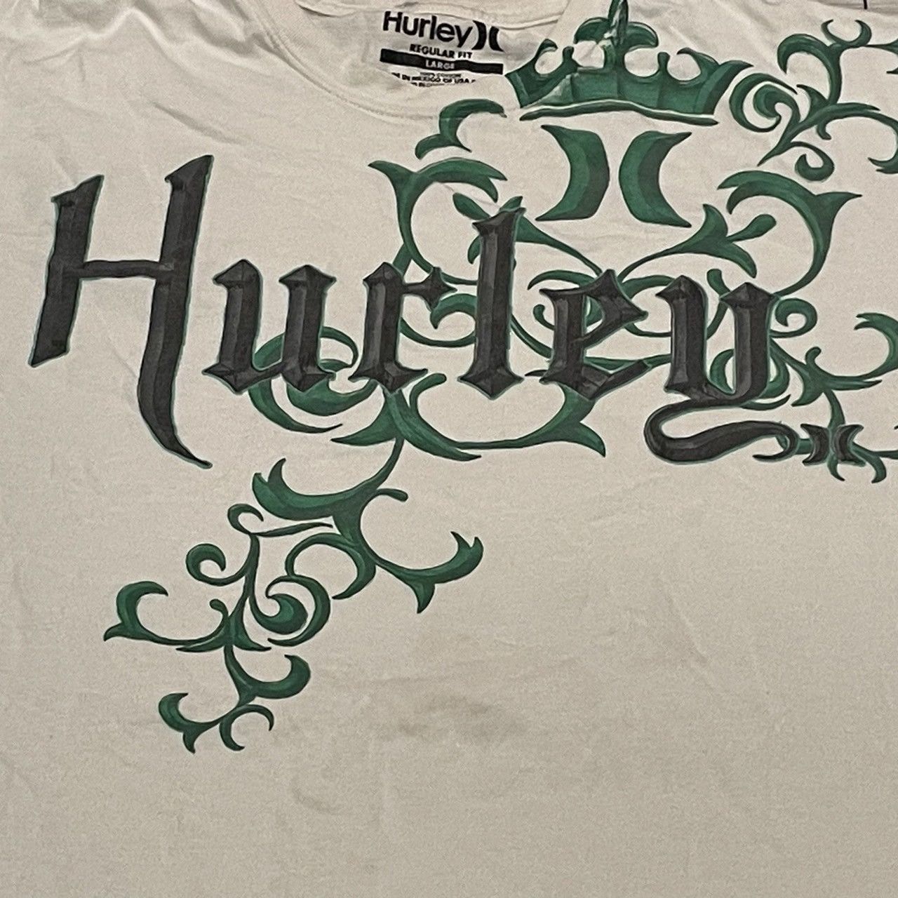 Affliction × Hurley × Tapout Rare Hurley Wings Cross Tee Y2K Affliction Style Size US L / EU 52-54 / 3 - 2 Thumbnail