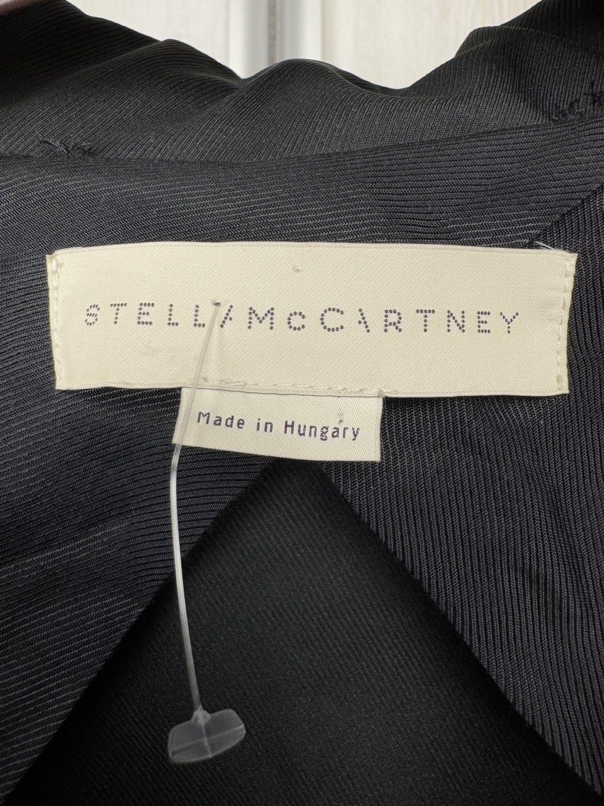Stella McCartney Stella McCartney Iconic Black Double-Breasted Short Coat Size S / US 4 / IT 40 - 8 Thumbnail
