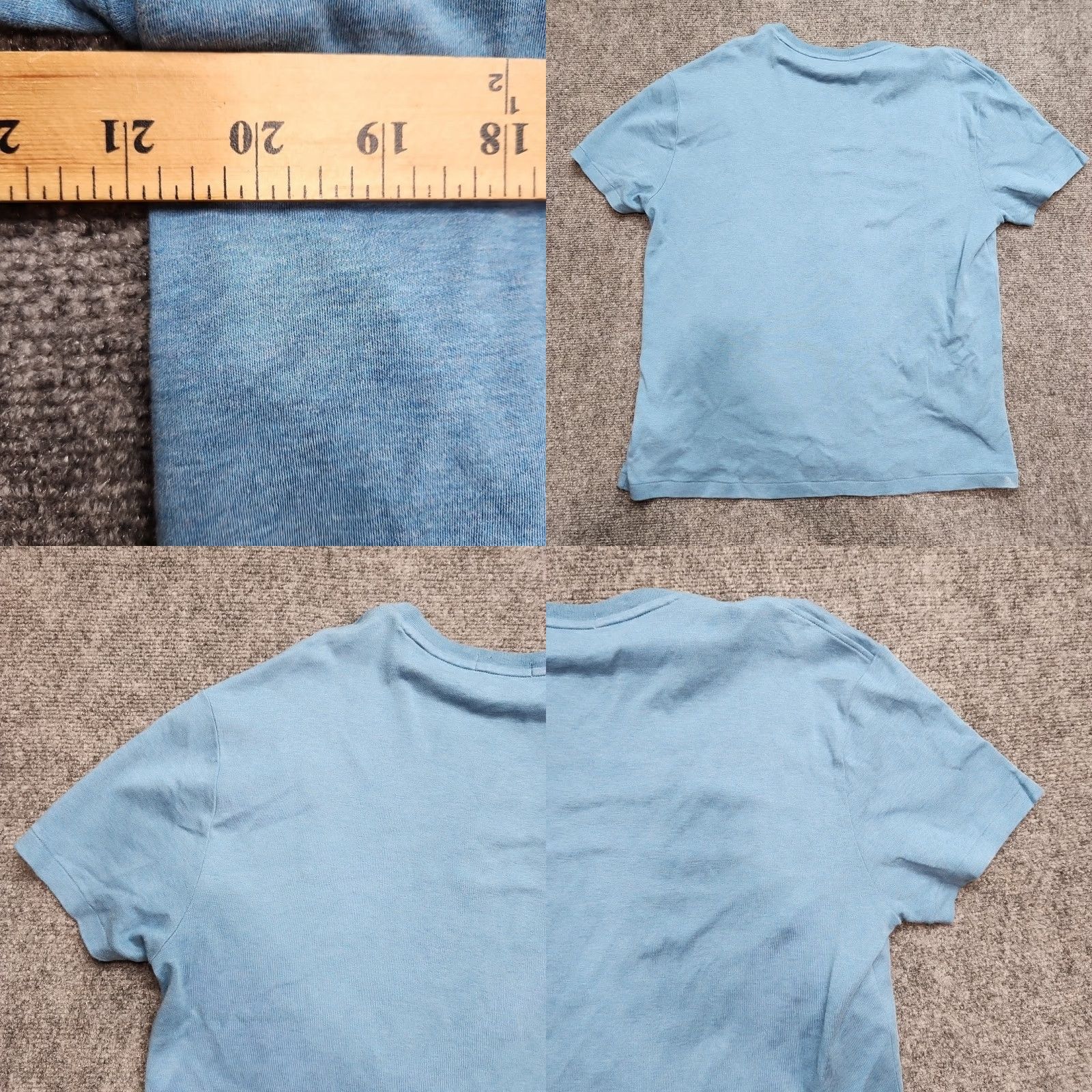 Polo Ralph Lauren Polo Ralph Lauren Shirt Men Medium Blue Short Sleeve Classic T-Shirt Preppy Logo Crew Neck Sweatshirt? Size US M / EU 48-50 / 2 - 8 Thumbnail