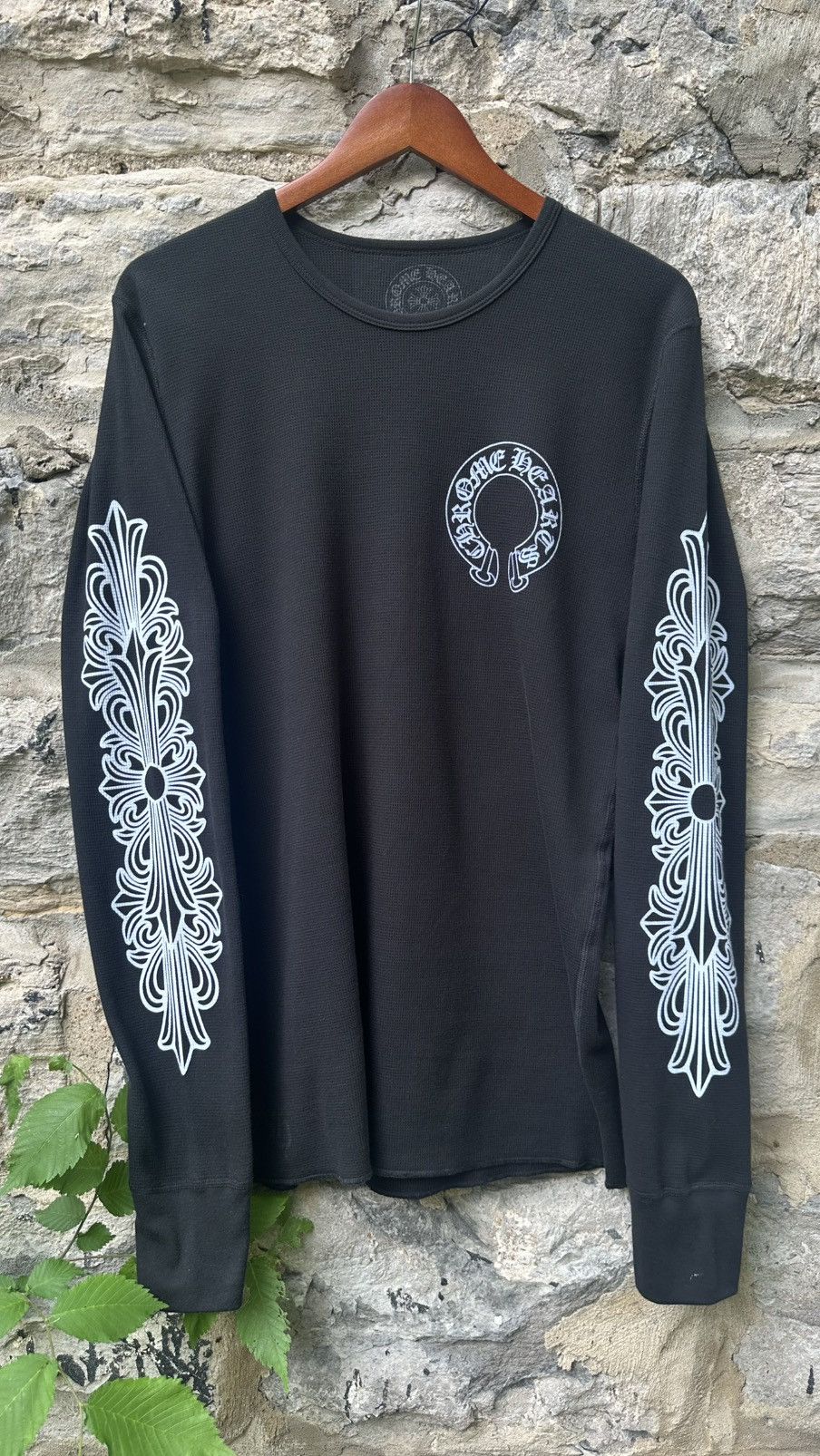 Chrome Hearts Chrome Hearts Thermal Floral Long Sleeve Horseshoe Size US L / EU 52-54 / 3 - 2 Thumbnail