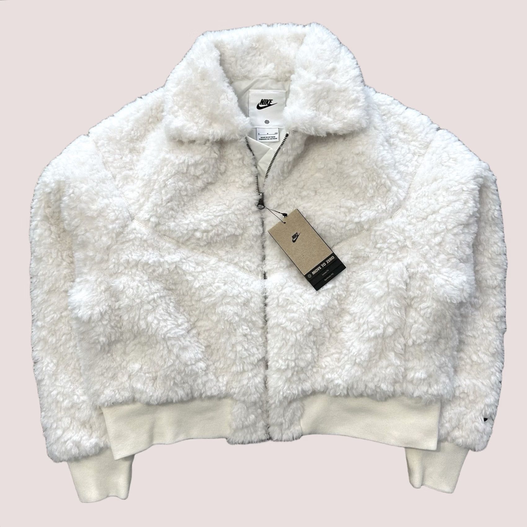 Nike Nike Sportswear Essential Jacket Womens M White Short Sleeve? Size M / US 6-8 / IT 42-44 - 1 Thumbnail