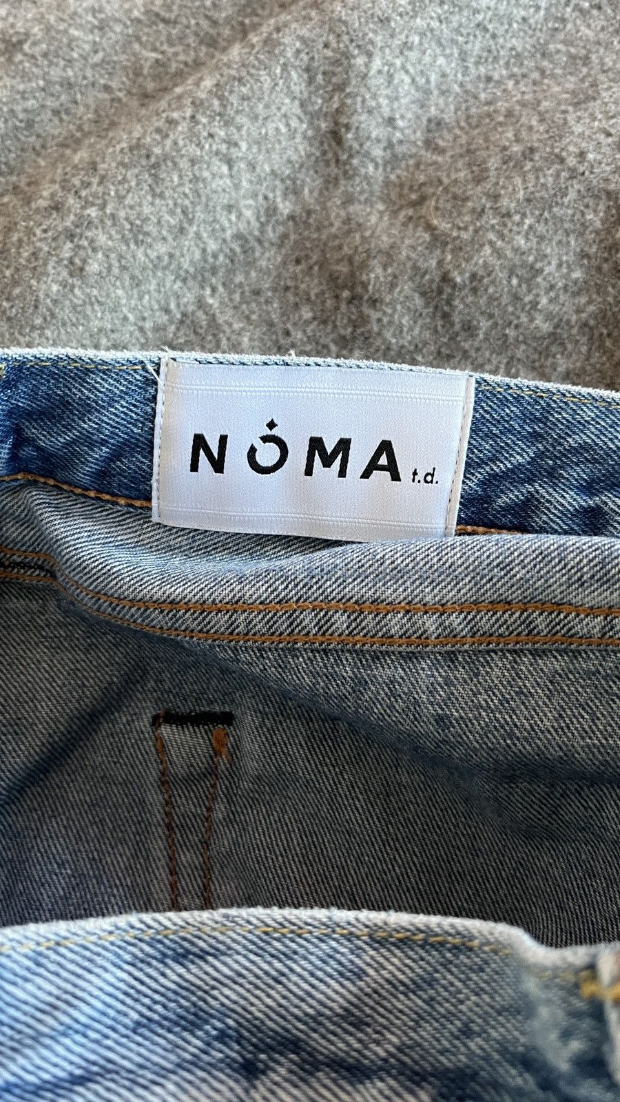 NOMA t.d Noma Td bandana embroidery jeans Size US 33 - 6 Thumbnail