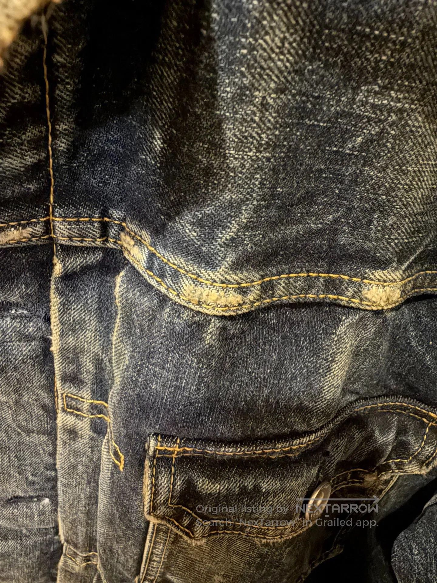 Visvim sacai 23AW Type I Denim Jacket. Size US M / EU 48-50 / 2 - 8 Thumbnail