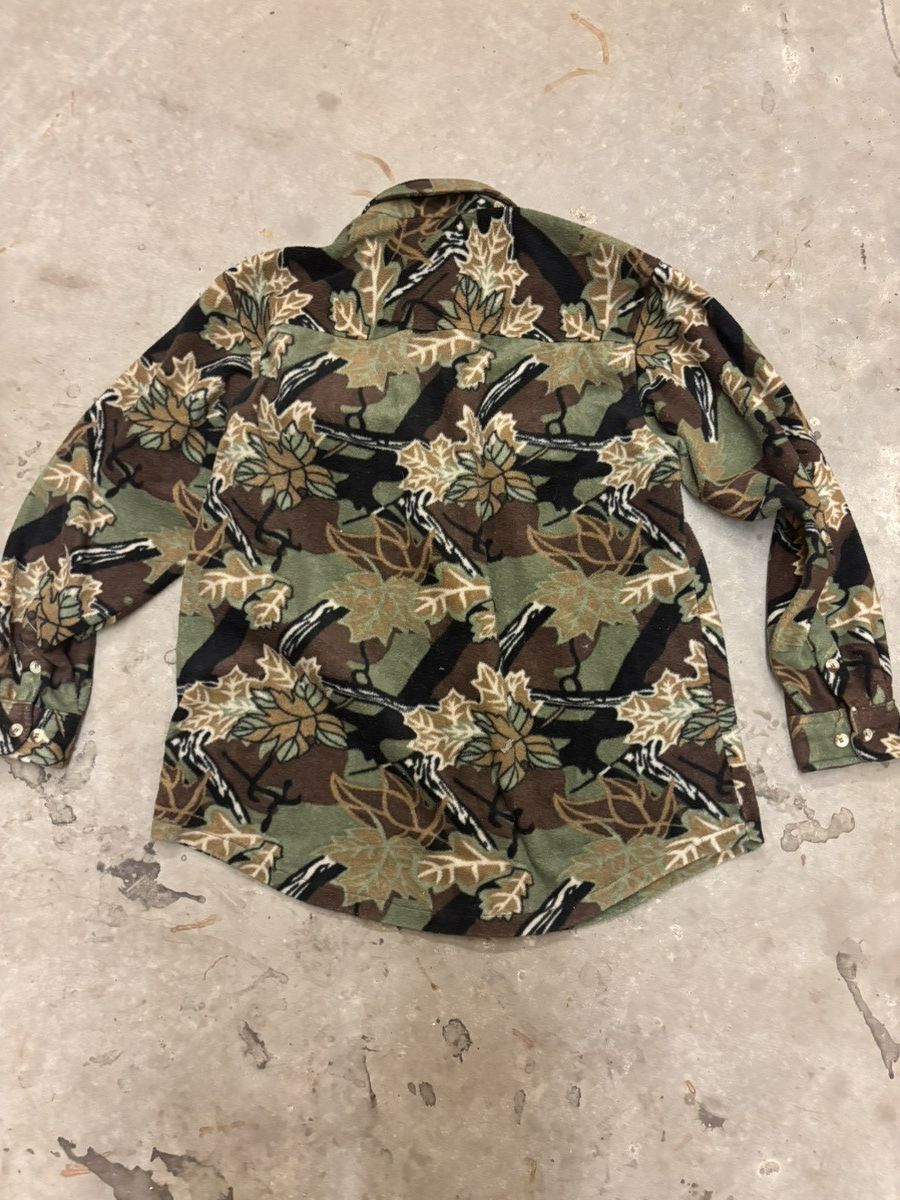Other VINTAGE REAL TREE CAMO BUTTON UP Size US L / EU 52-54 / 3 - 2 Thumbnail