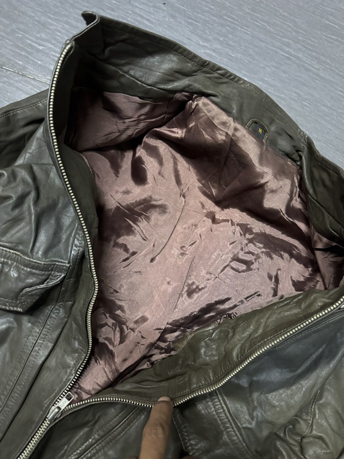 Genuine Leather JAPANESE BRAND LEATHER JACKET Size US M / EU 48-50 / 2 - 3 Thumbnail