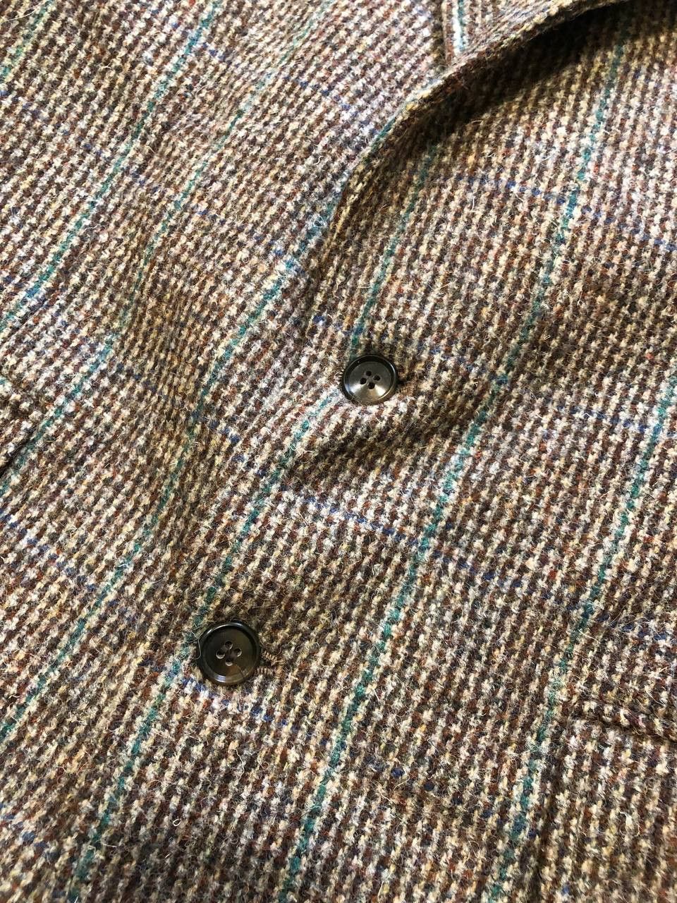 Harris Tweed VINTAGE Wool Blazer Harris Tweed Y2K Streetwear Size 42R - 2 Thumbnail