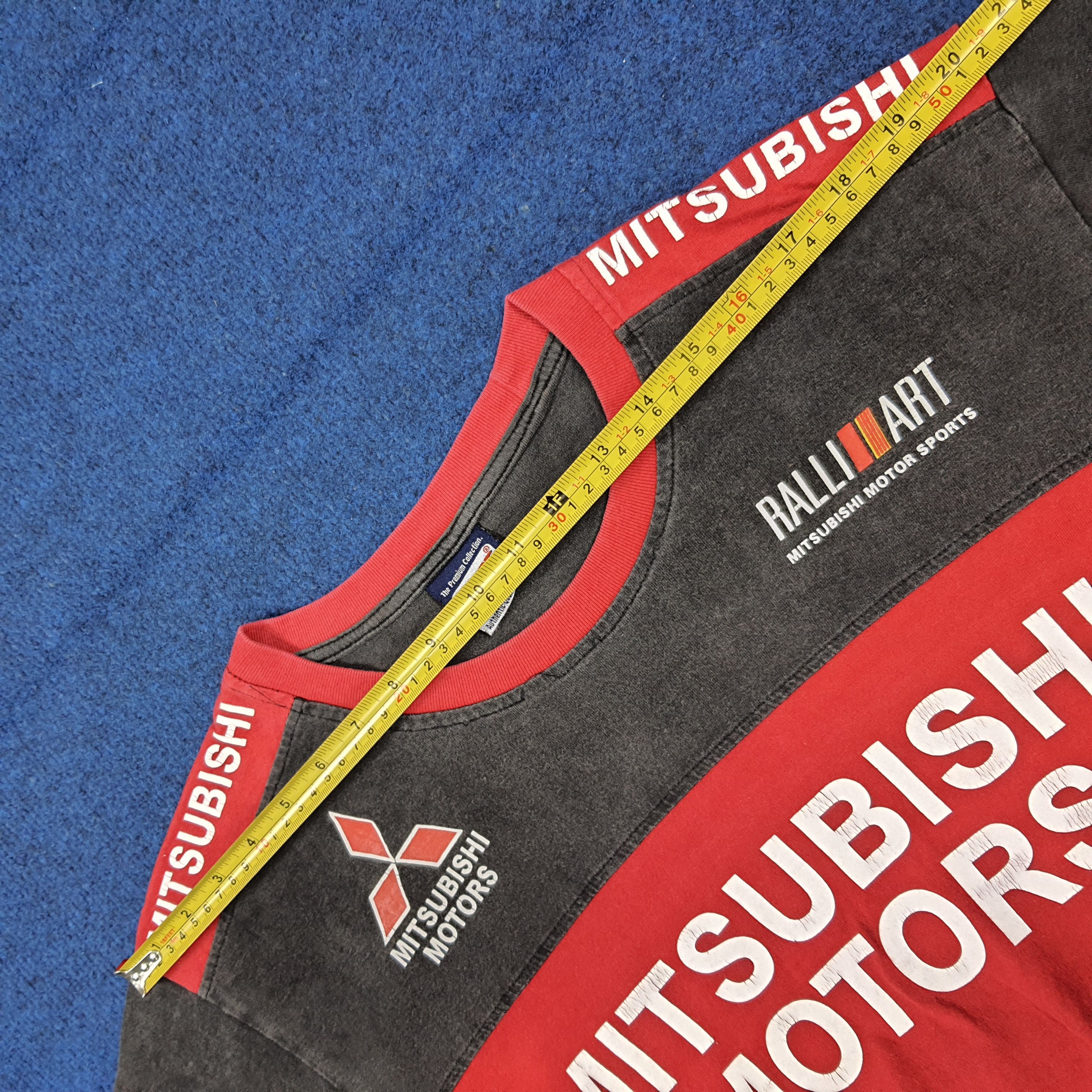 Japanese Brand Vintage 90s JDM Mitsubishi Ralliart Racing Tshirt C285N77 Size US L / EU 52-54 / 3 - 10 Thumbnail