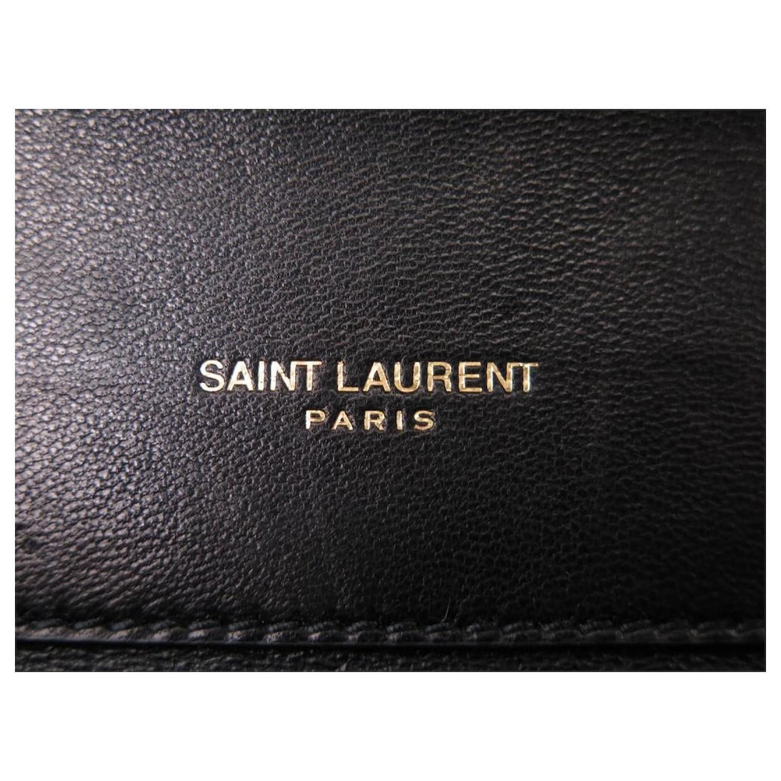 Saint Laurent Paris o1b1hav110824 Size: OS / Gaby Satchel Bag Lambskin in Black Size ONE SIZE - 8 Thumbnail