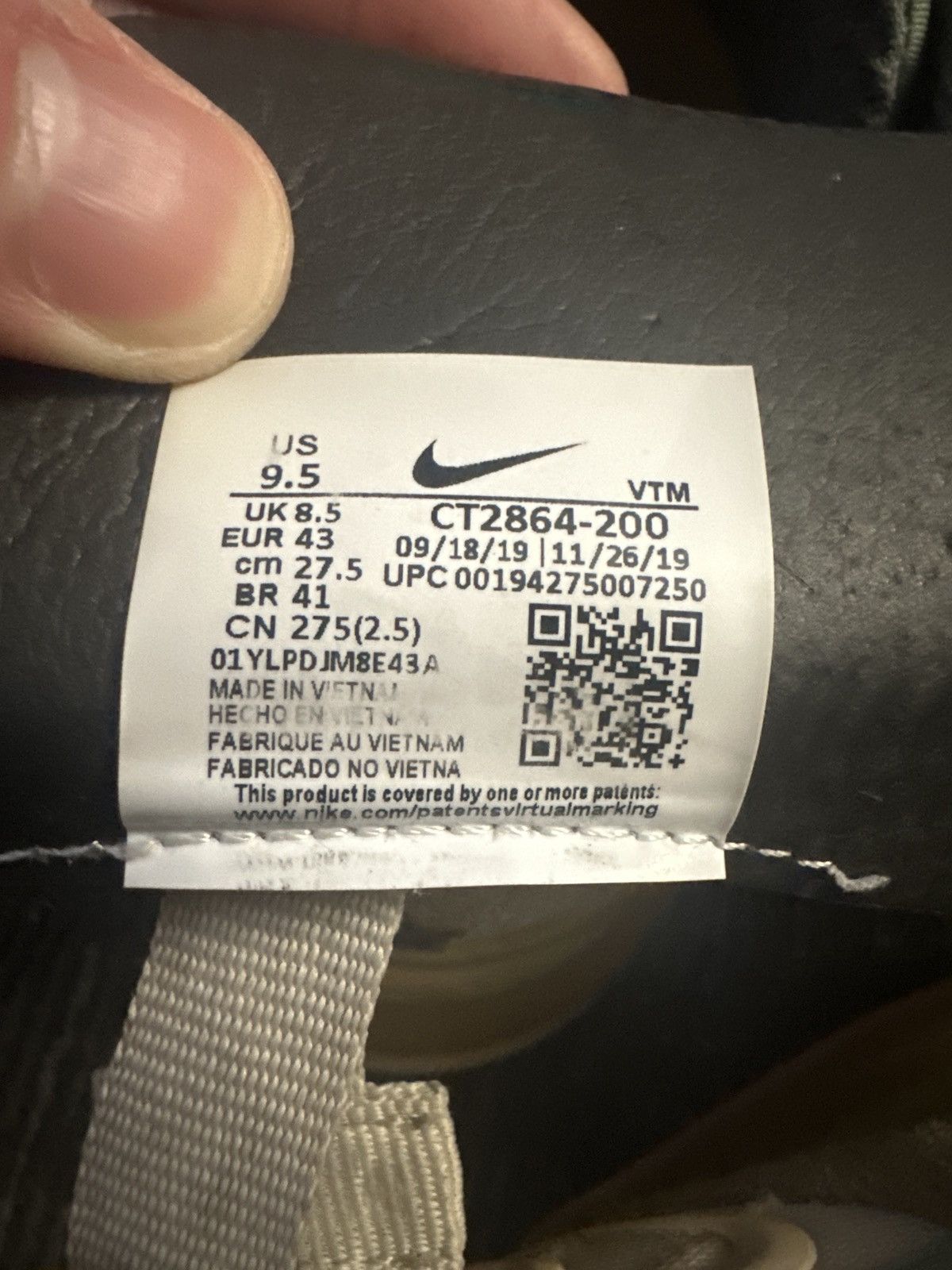 Nike Travis Scott x Air Max 270 React ENG Cactus Trails