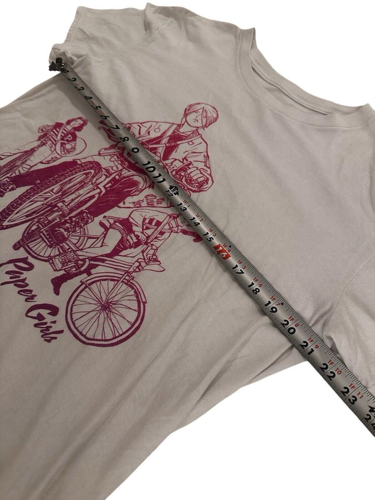 Designer Paper Girls Comic Book T-Shirt Medium White Size US M / EU 48-50 / 2 - 4 Thumbnail