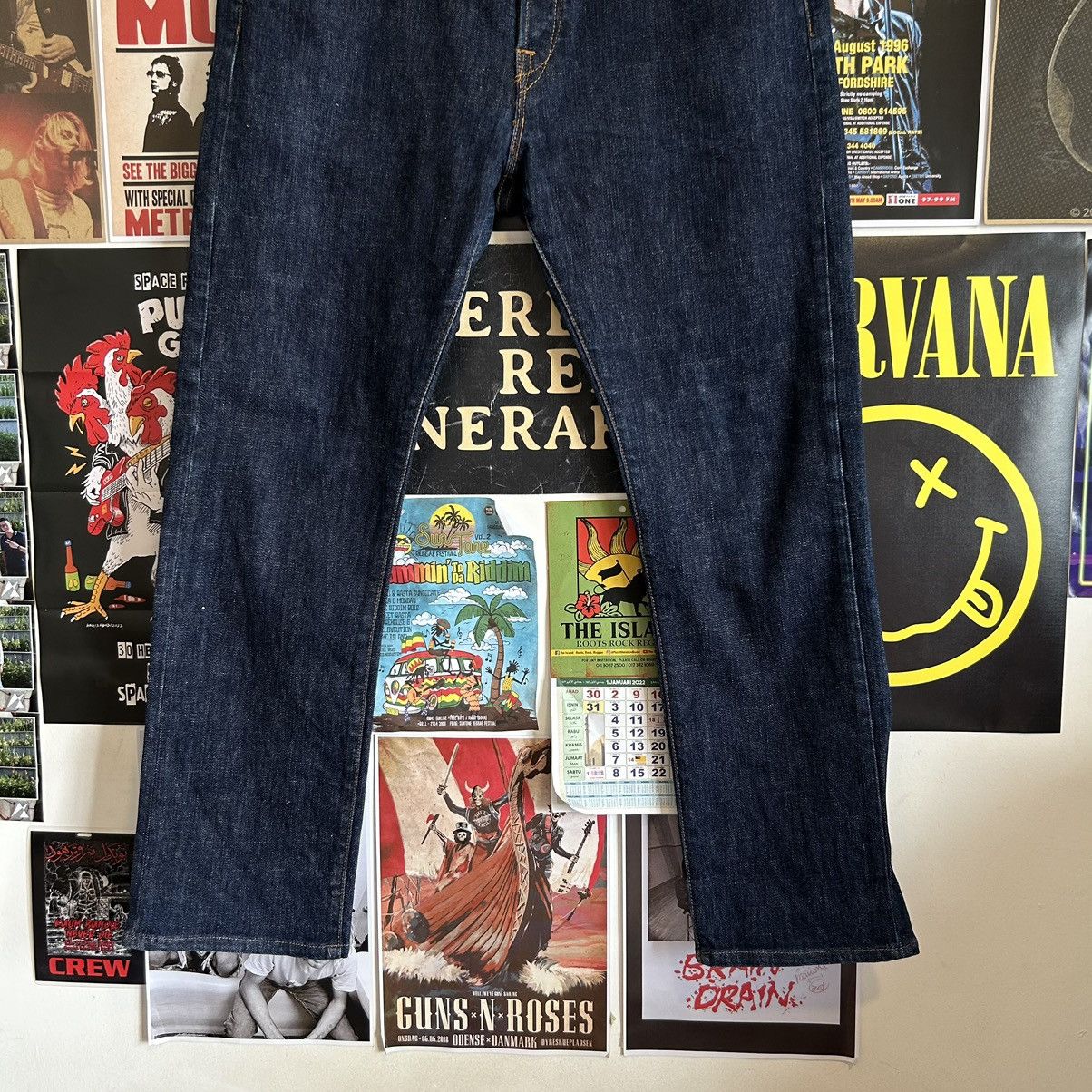 Paul Smith Vintage Paul Smith Blue Denim Size US 35 - 3 Thumbnail